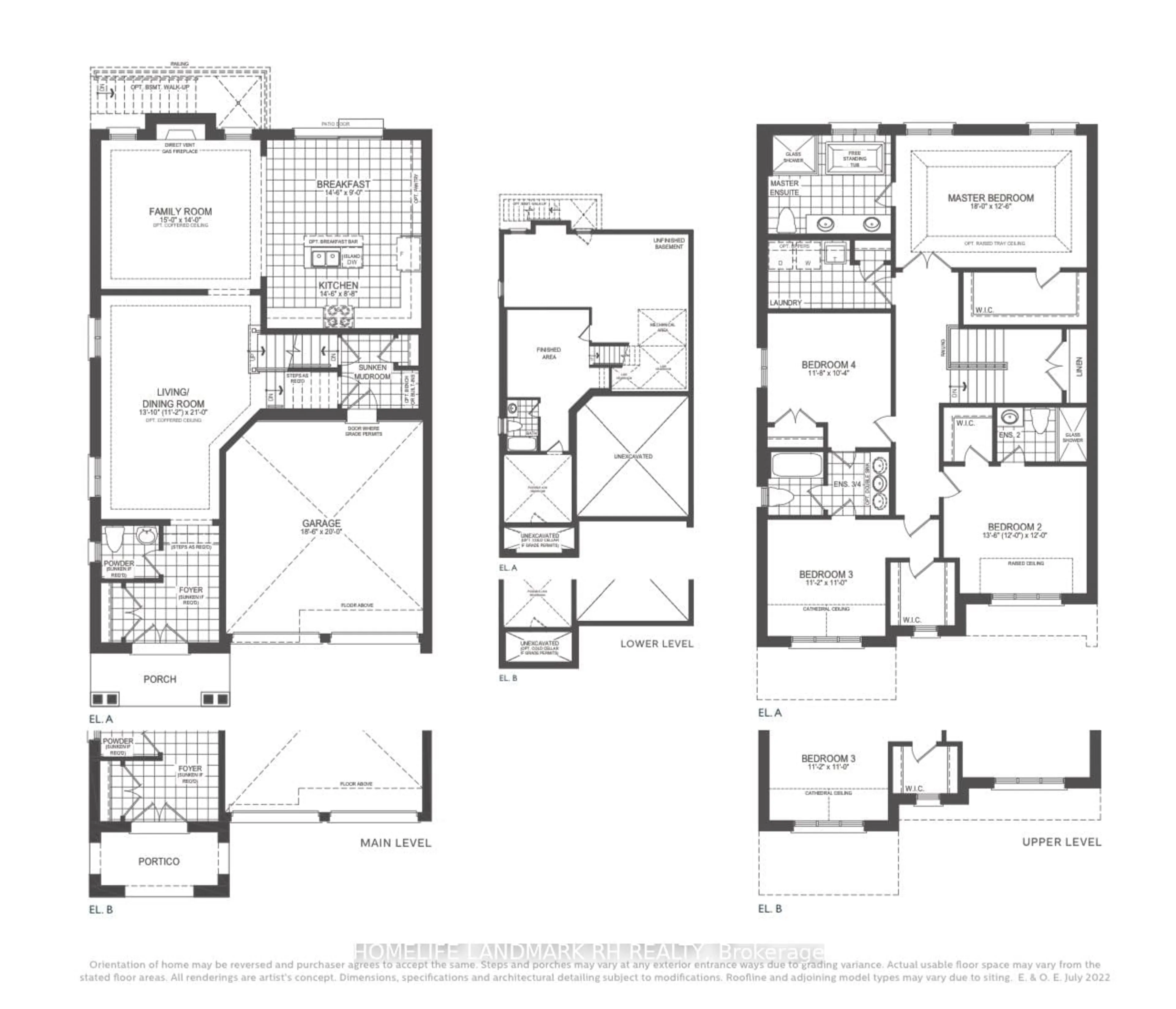 Floor plan for 119 Prairie Rose Dr, Richmond Hill Ontario L4S 0M8