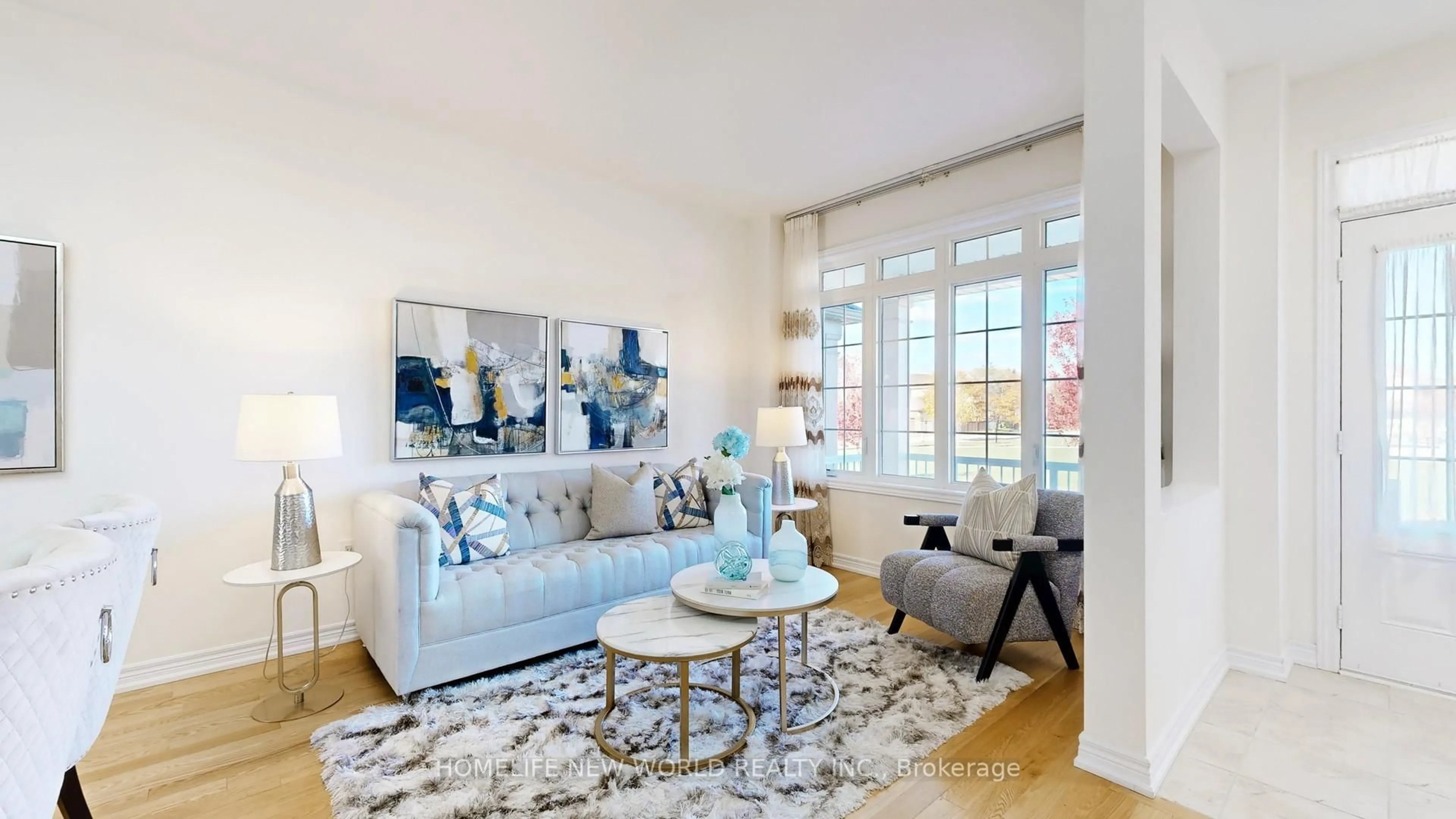 Living room with furniture, unknown for 10 Elphee Lane, Markham Ontario L6B 0Z5