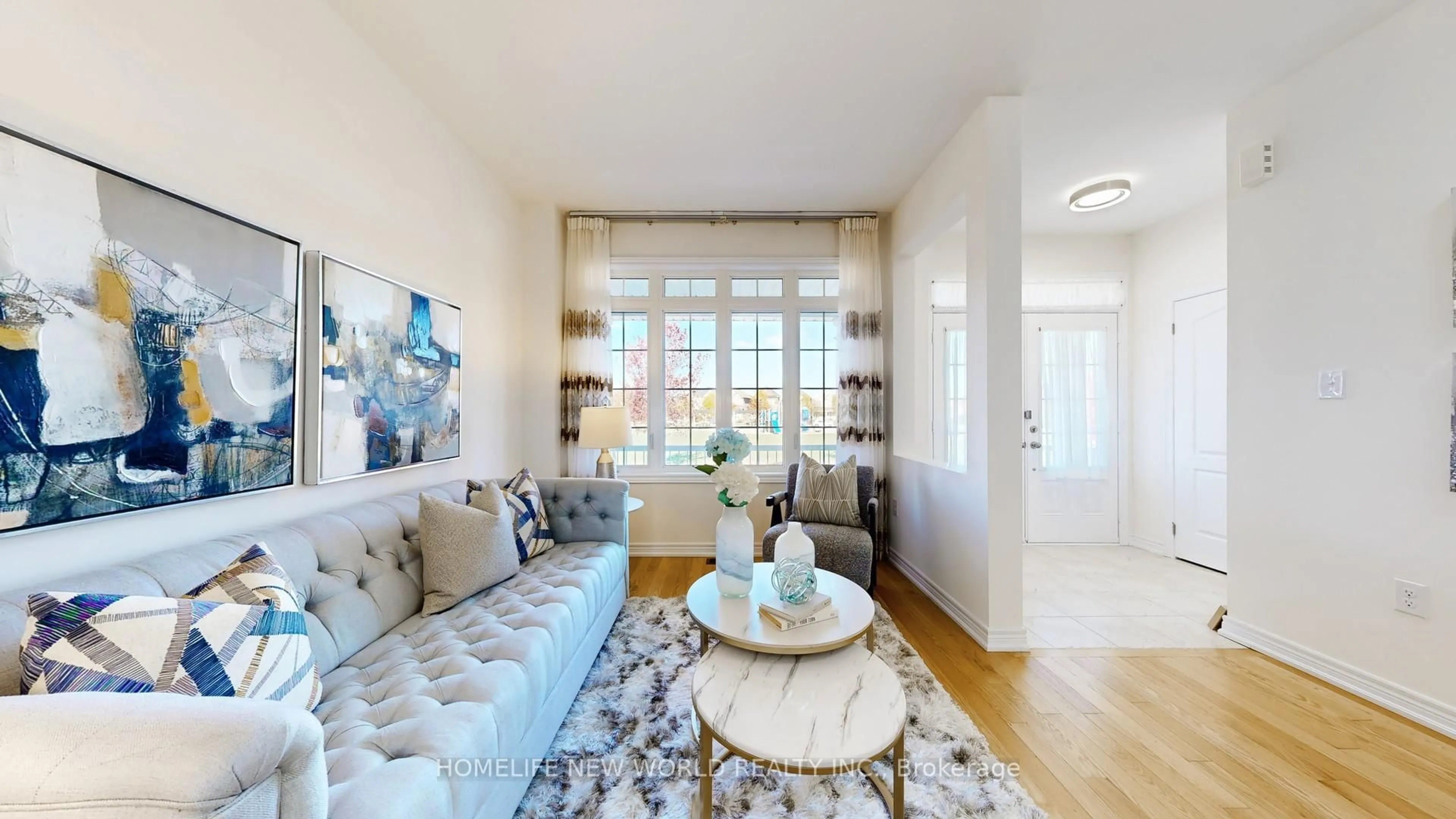 Living room with furniture, unknown for 10 Elphee Lane, Markham Ontario L6B 0Z5