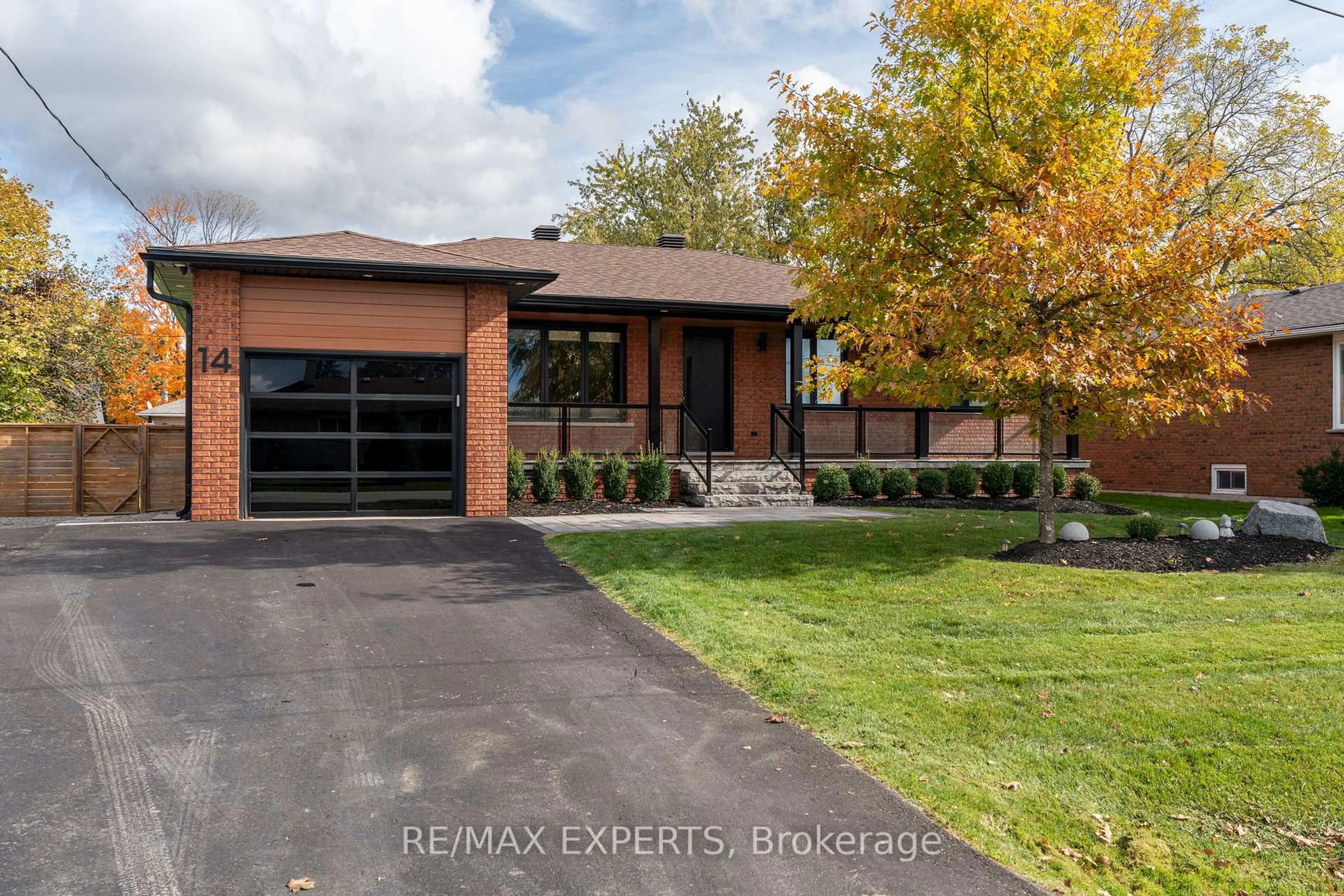 Home with brick exterior material, street for 14 Henry St, Essa Ontario L0L 2N0