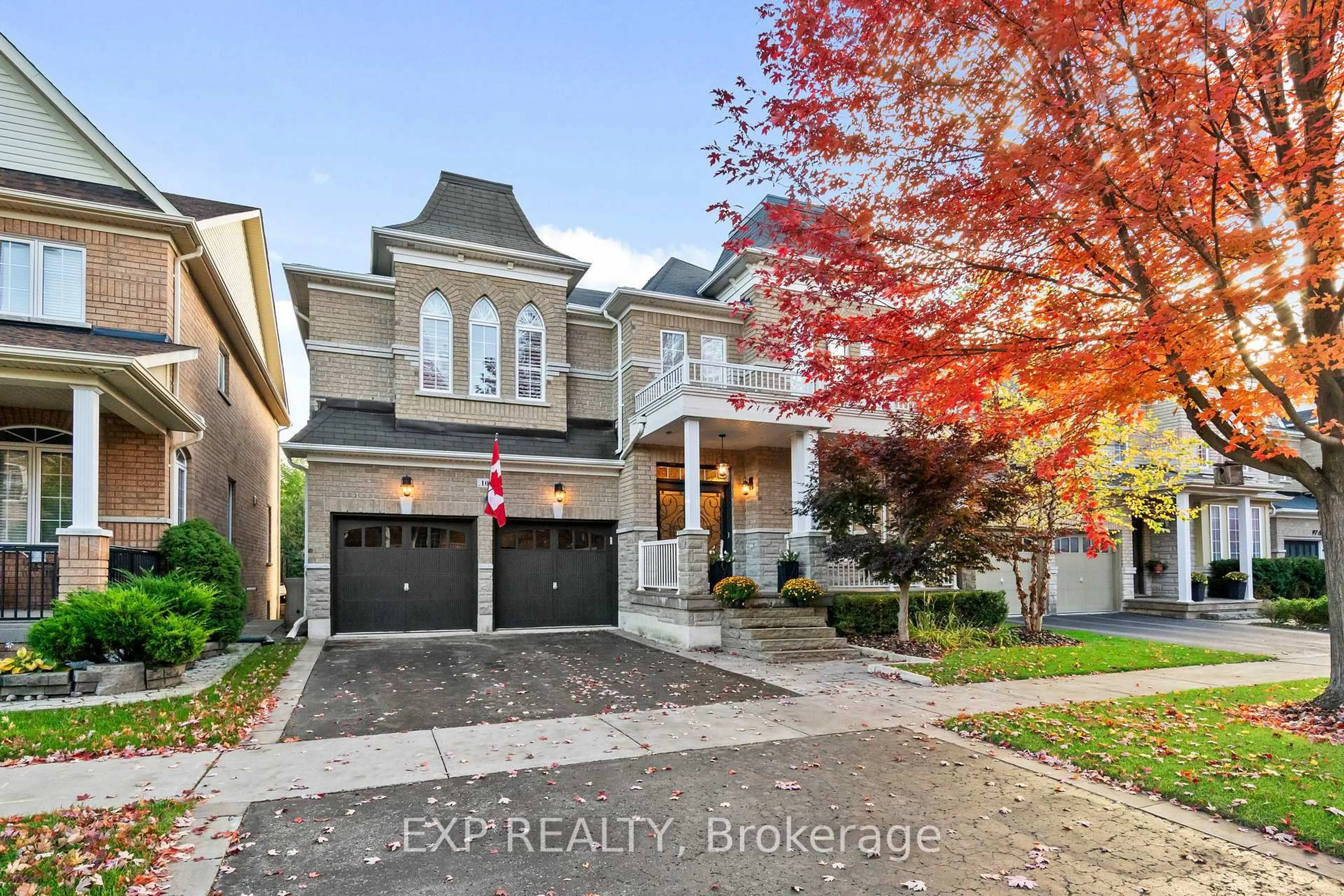 Home with brick exterior material, street for 101 Smoothwater Terr, Markham Ontario L6B 0E8
