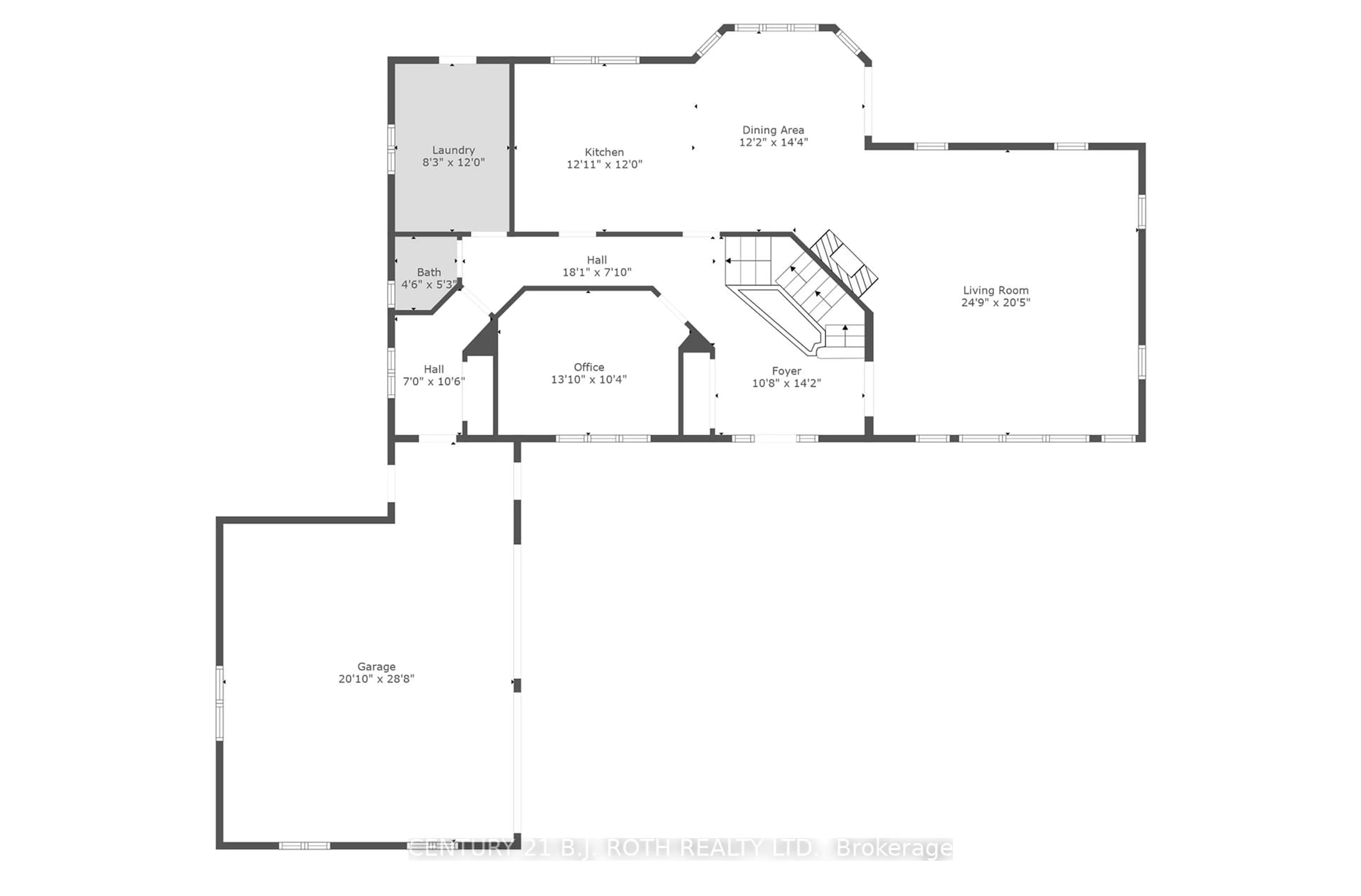 Floor plan for 256 DENNEY Dr, Essa Ontario L0M 1B1