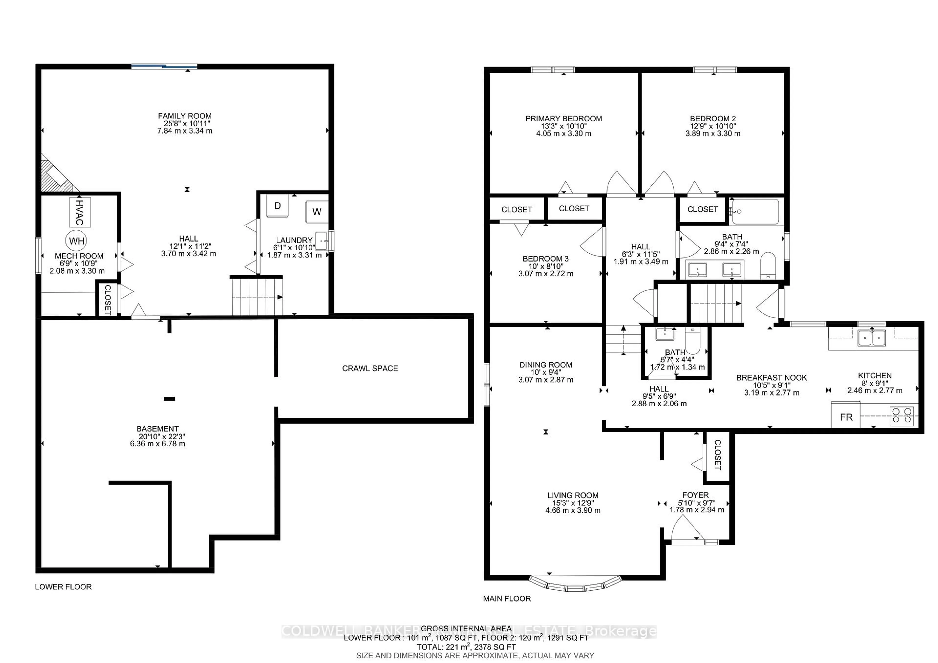 Floor plan for 93 Cedar St, Uxbridge Ontario L9P 1B2