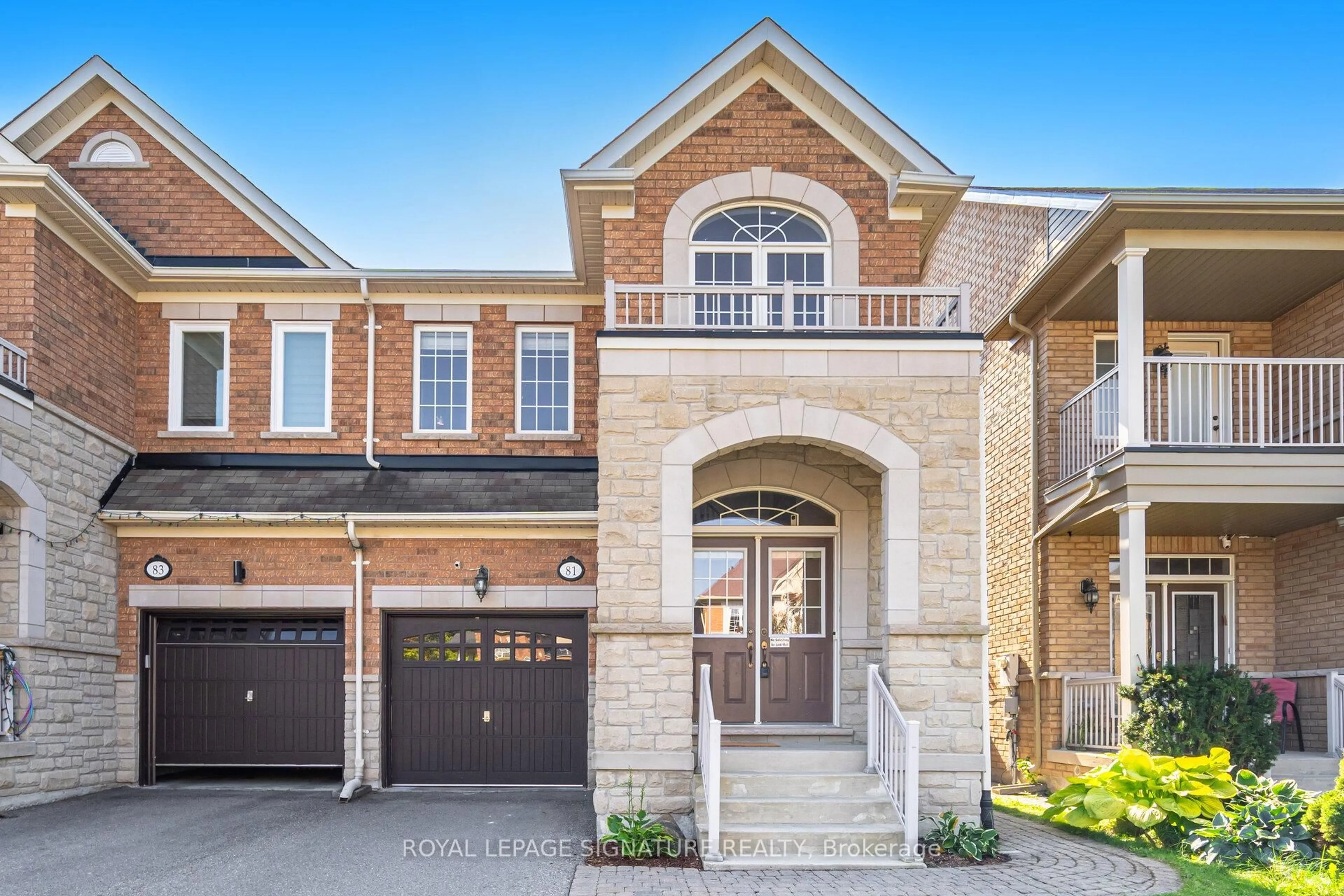 Home with brick exterior material, street for 81 Paperbark Ave, Vaughan Ontario L6A 0Y2