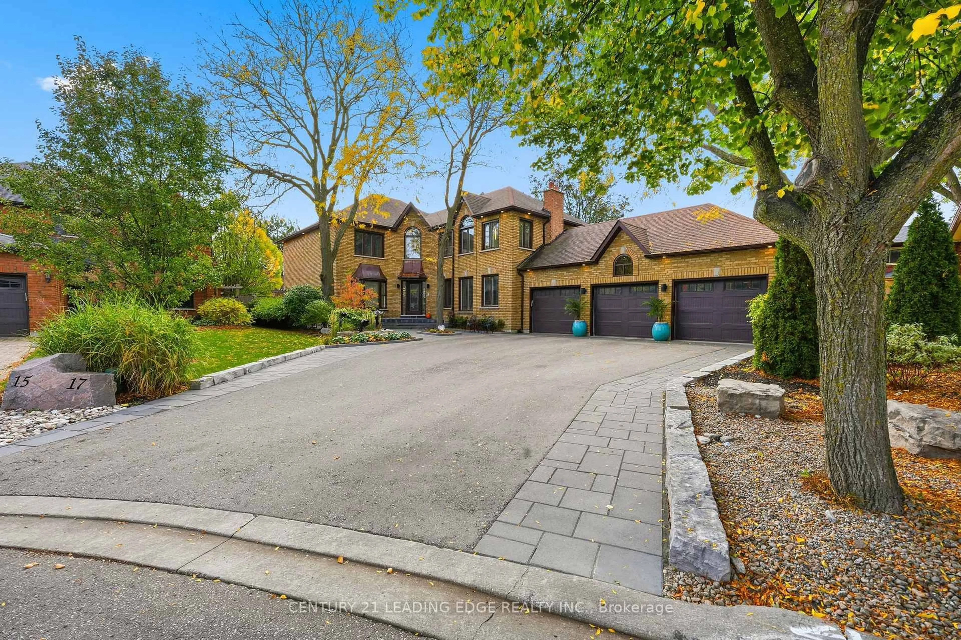 Home with brick exterior material, street for 17 CELEBRITY Pl, Markham Ontario L3P 7N6