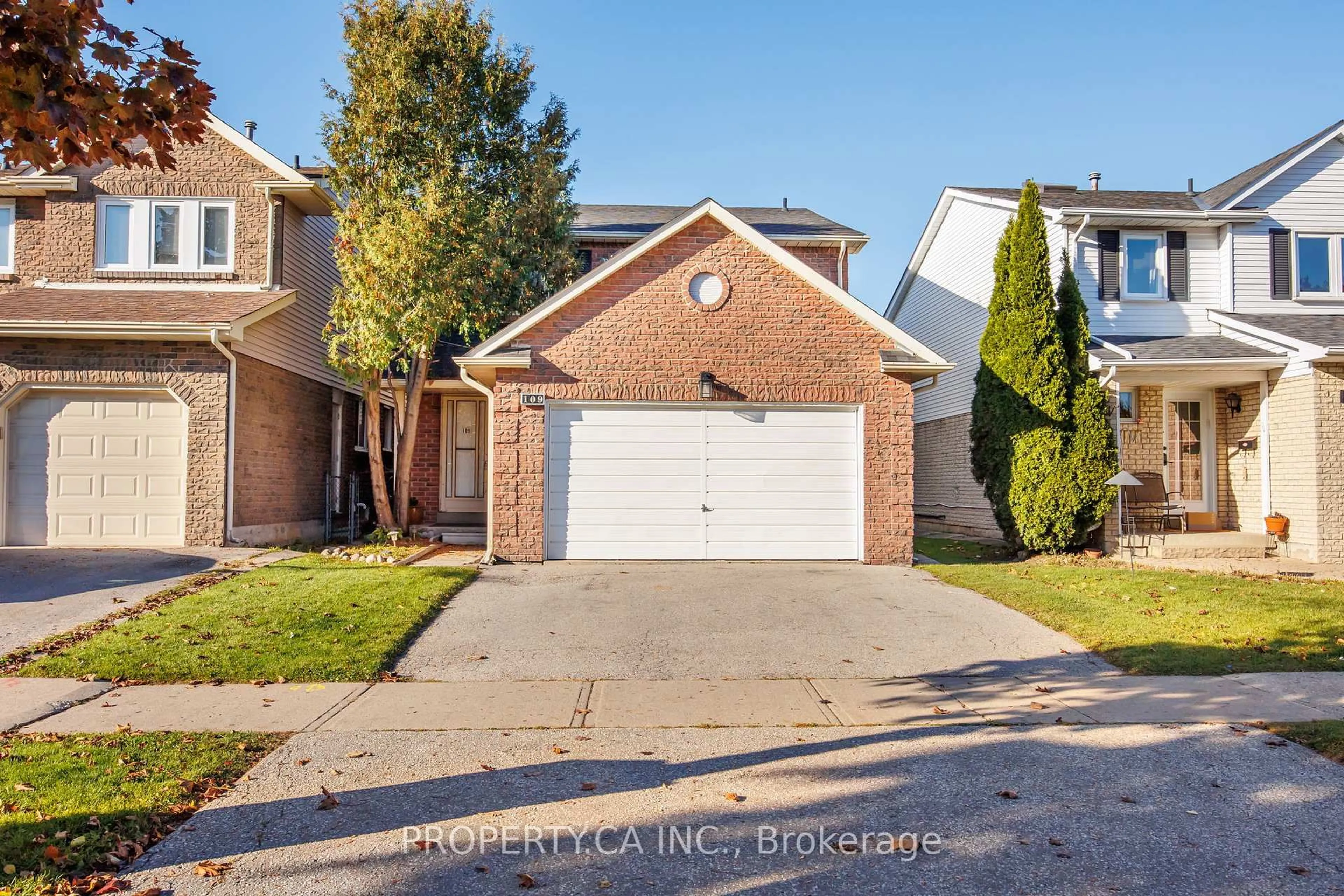 Home with brick exterior material, street for 109 Lisa Cres, Vaughan Ontario L4J 2N2