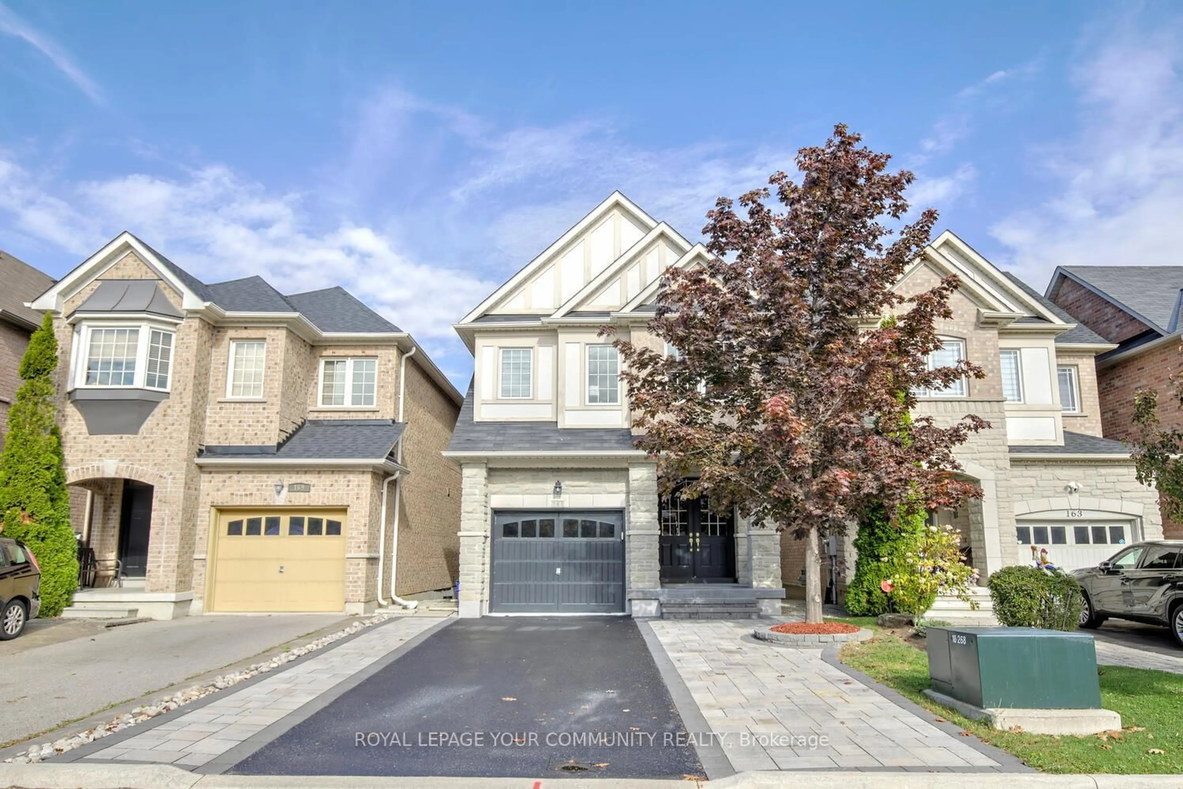 Home with brick exterior material, street for 167 SIR SANFORD FLEMING Way, Vaughan Ontario L6A 0V4