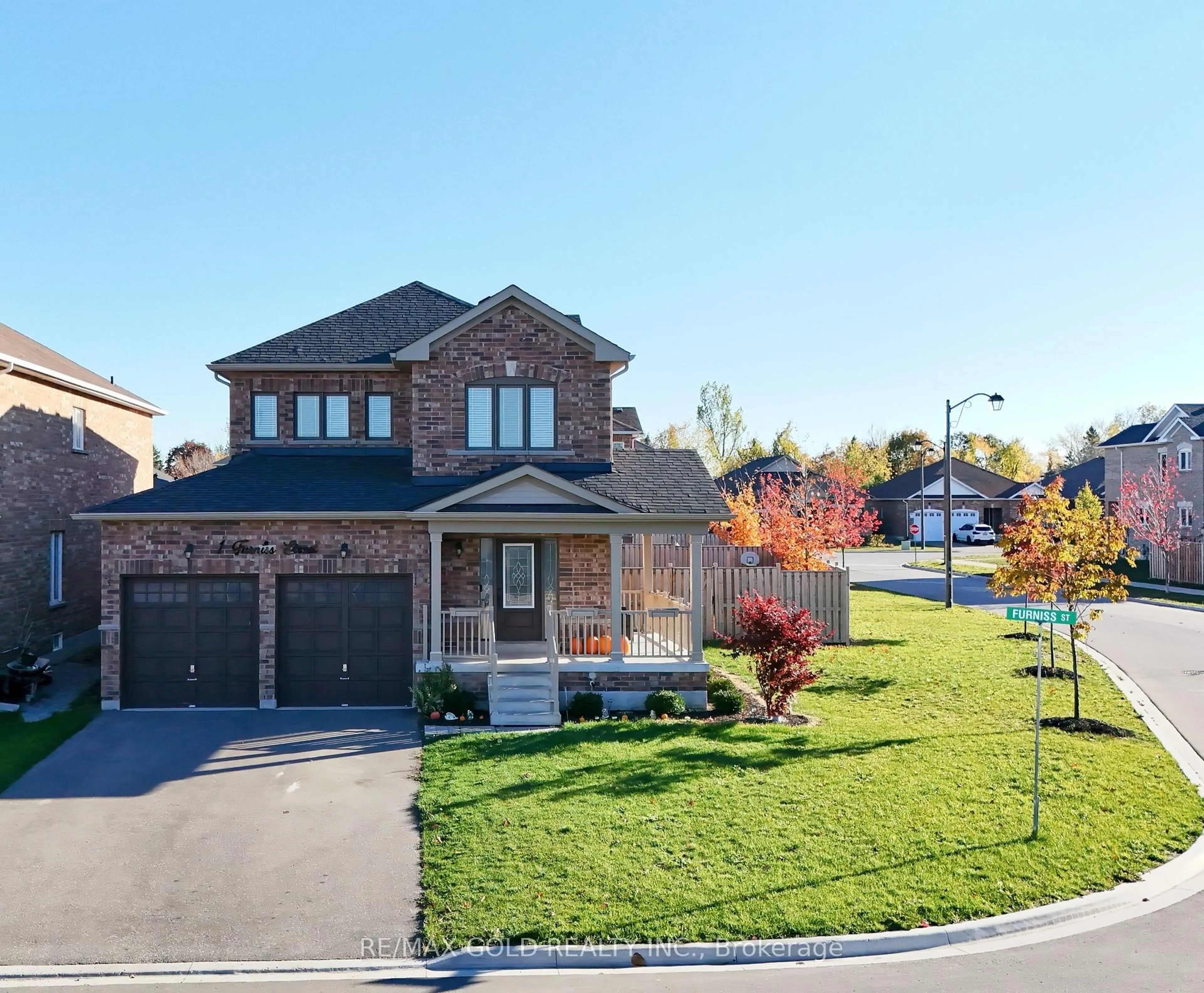 Home with brick exterior material, street for 1 Furniss St, Brock Ontario L0K 1A0