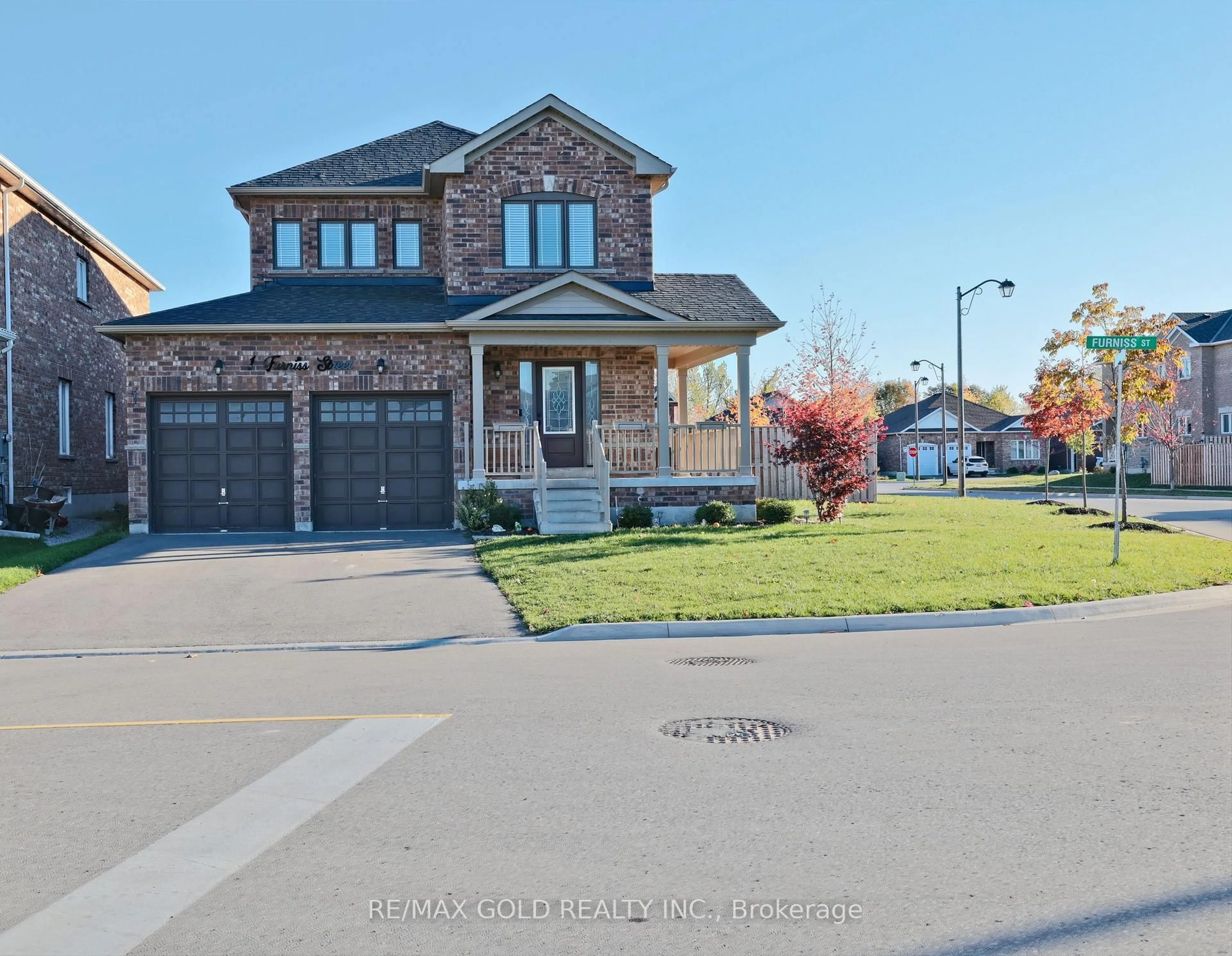 Home with brick exterior material, street for 1 Furniss St, Brock Ontario L0K 1A0