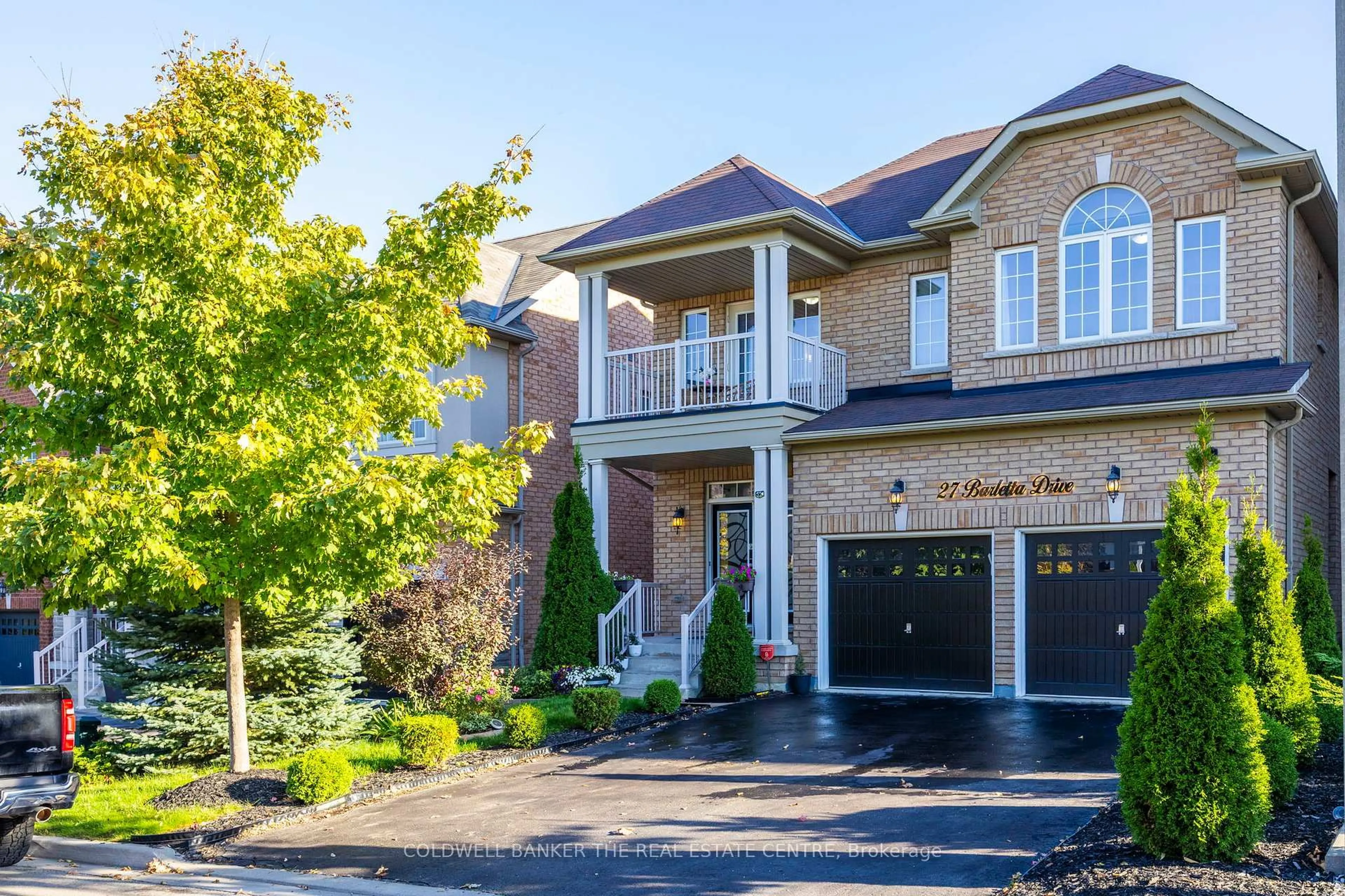Home with brick exterior material, street for 27 Barletta Dr, Vaughan Ontario L6A 4H5