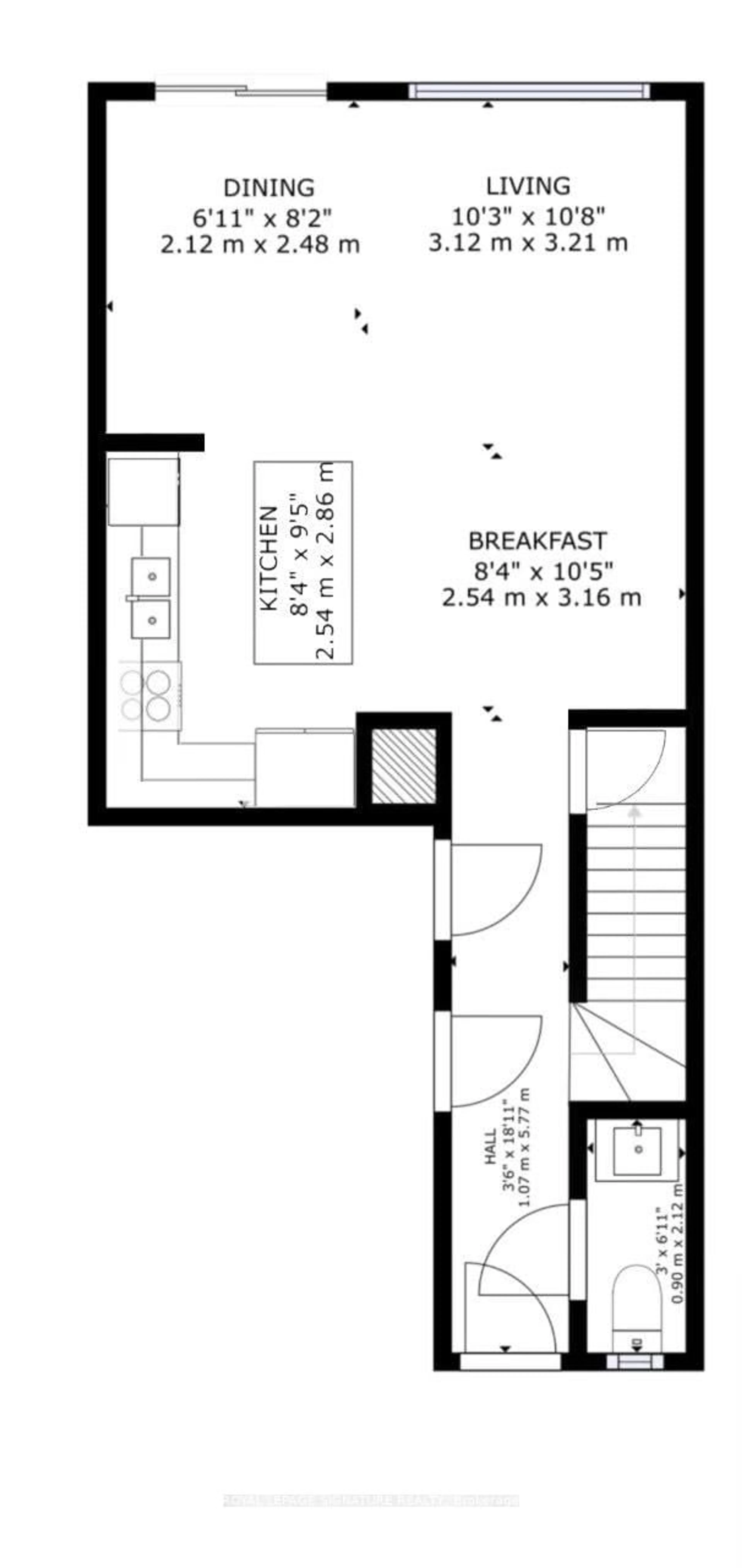 Floor plan for 135 Kelso Cres, Vaughan Ontario L6A 2K7