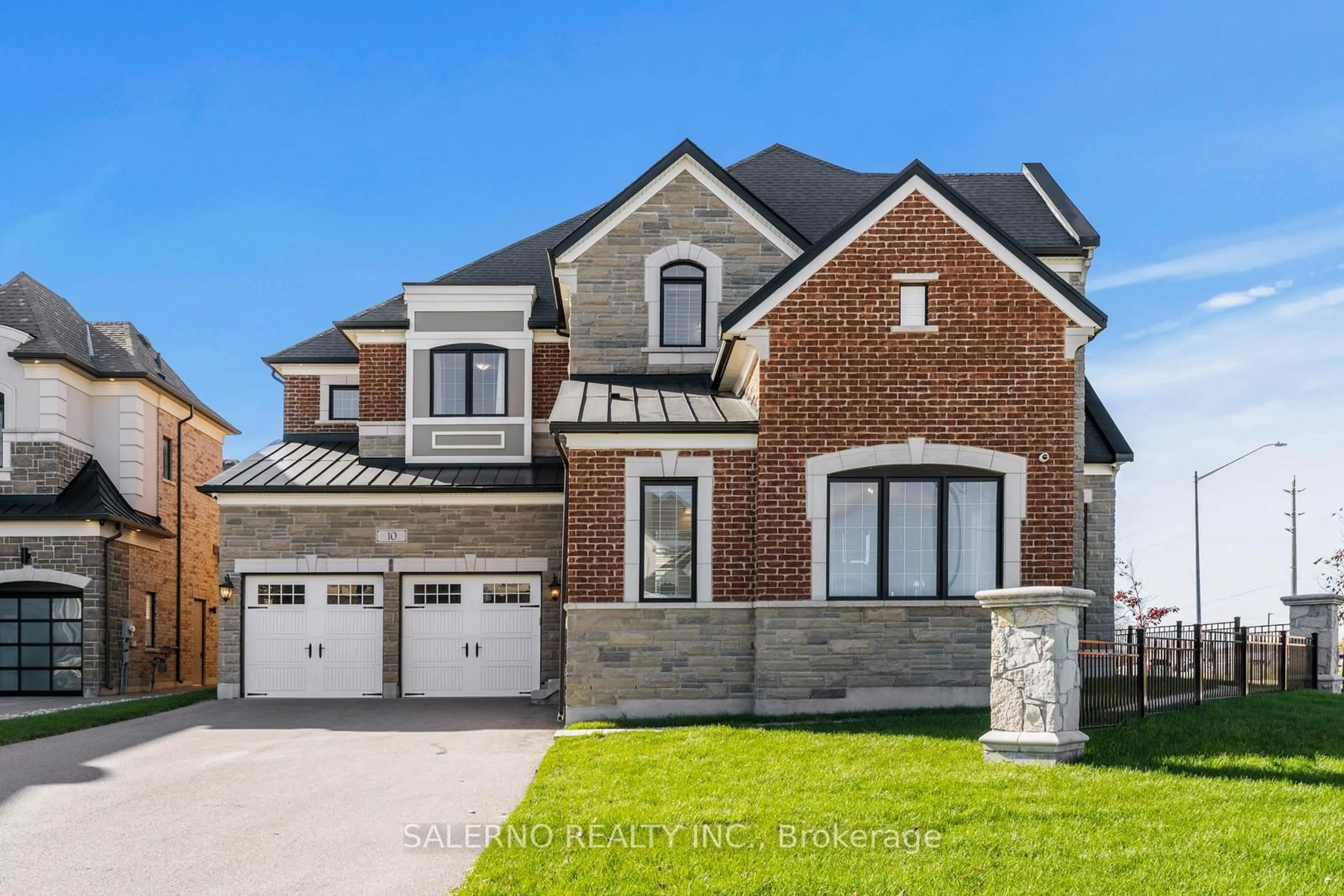 Home with brick exterior material, street for 10 Elmers Lane, King Ontario L7B 0P5