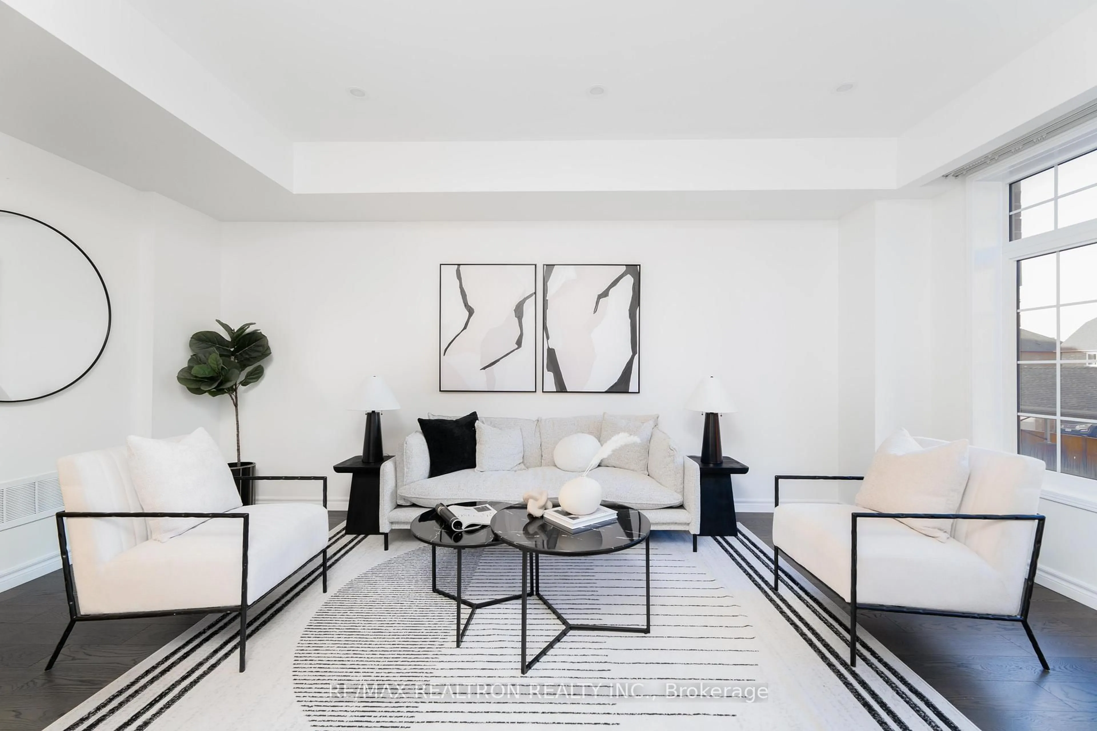 Living room with furniture, unknown for 50 Greensborough Villag Circ #22, Markham Ontario L6E 0C7