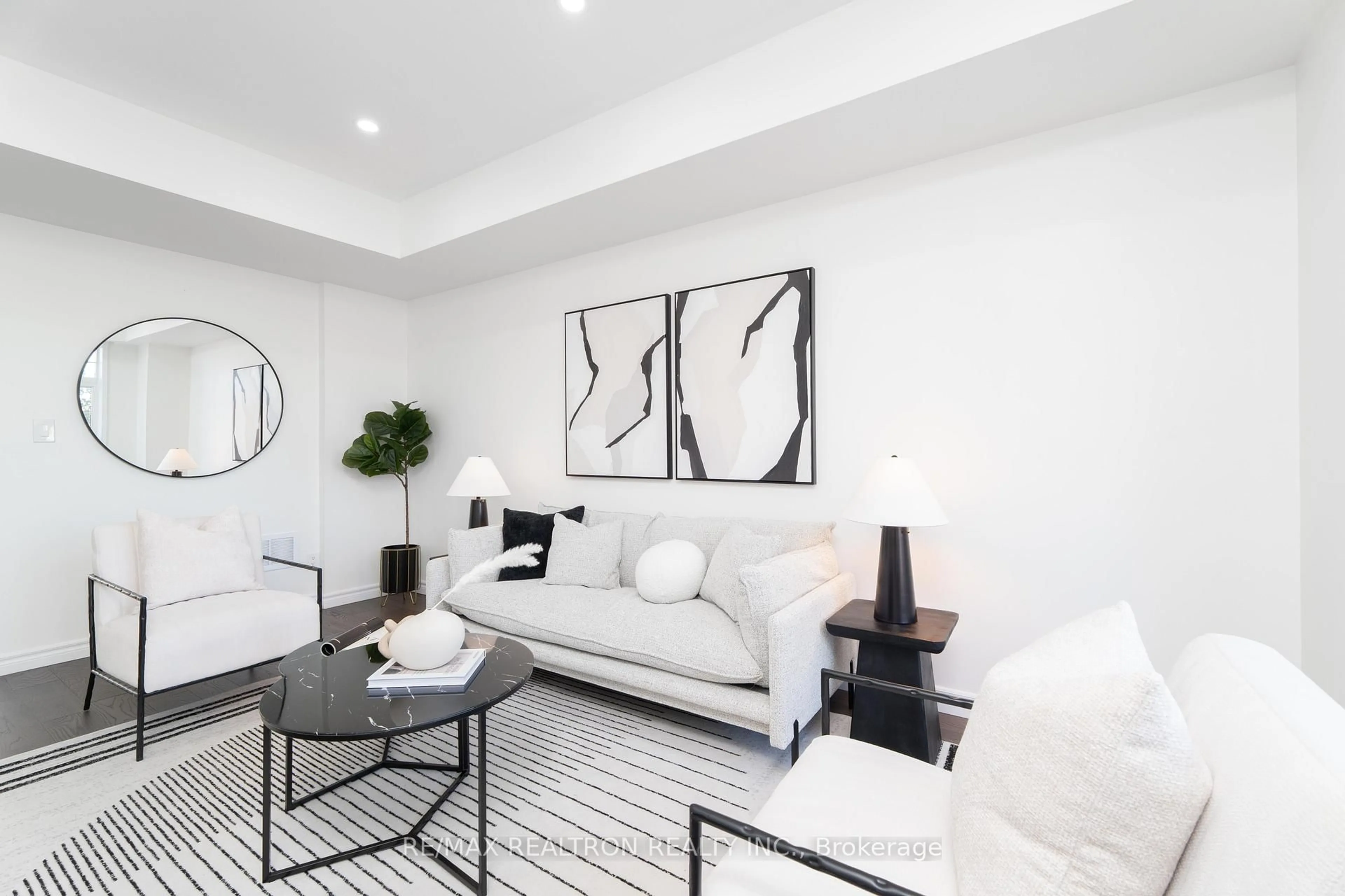 Living room with furniture, unknown for 50 Greensborough Villag Circ #22, Markham Ontario L6E 0C7