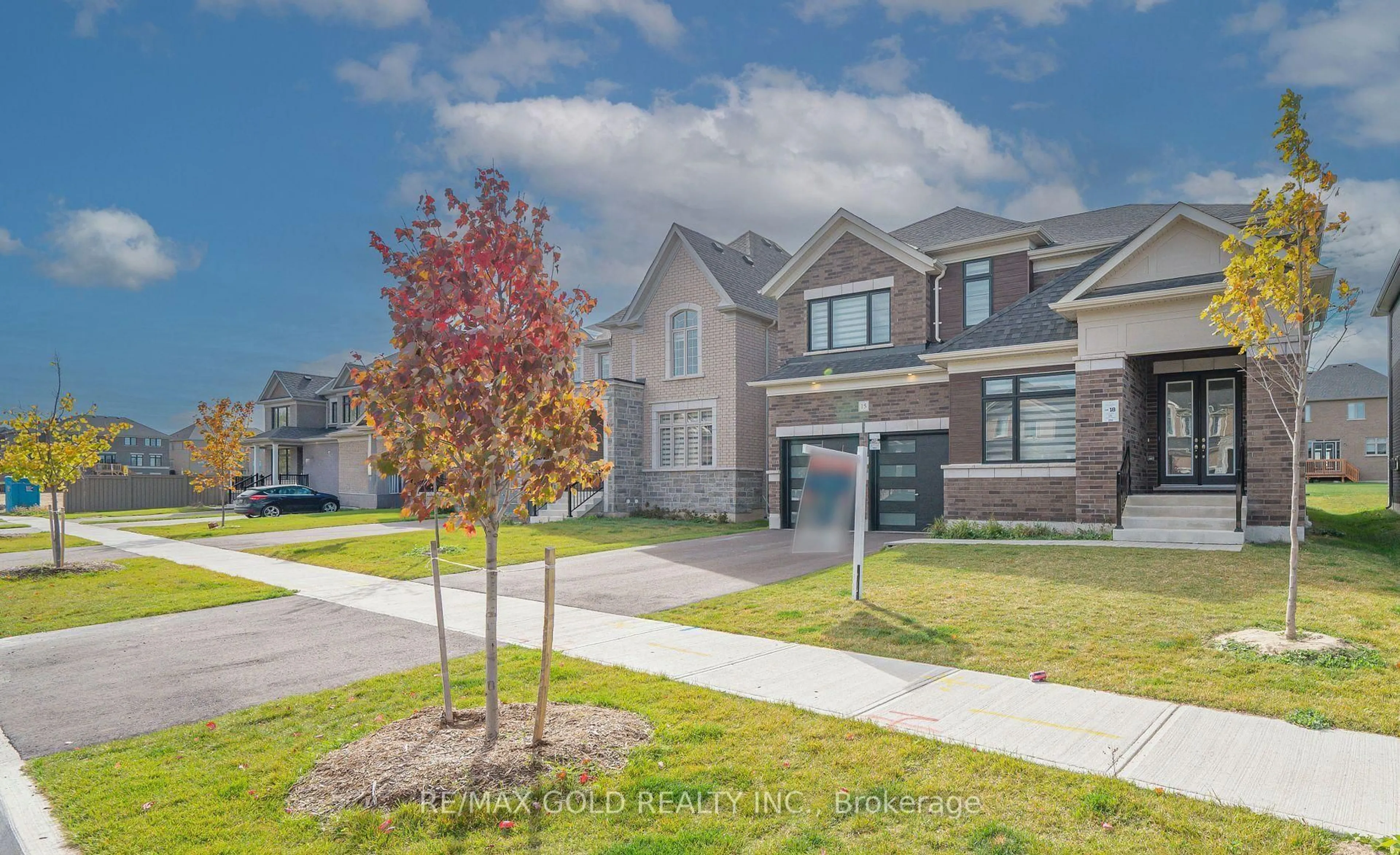 Home with brick exterior material, street for 15 Sandhill Cres, Adjala-Tosorontio Ontario L0G 1W0