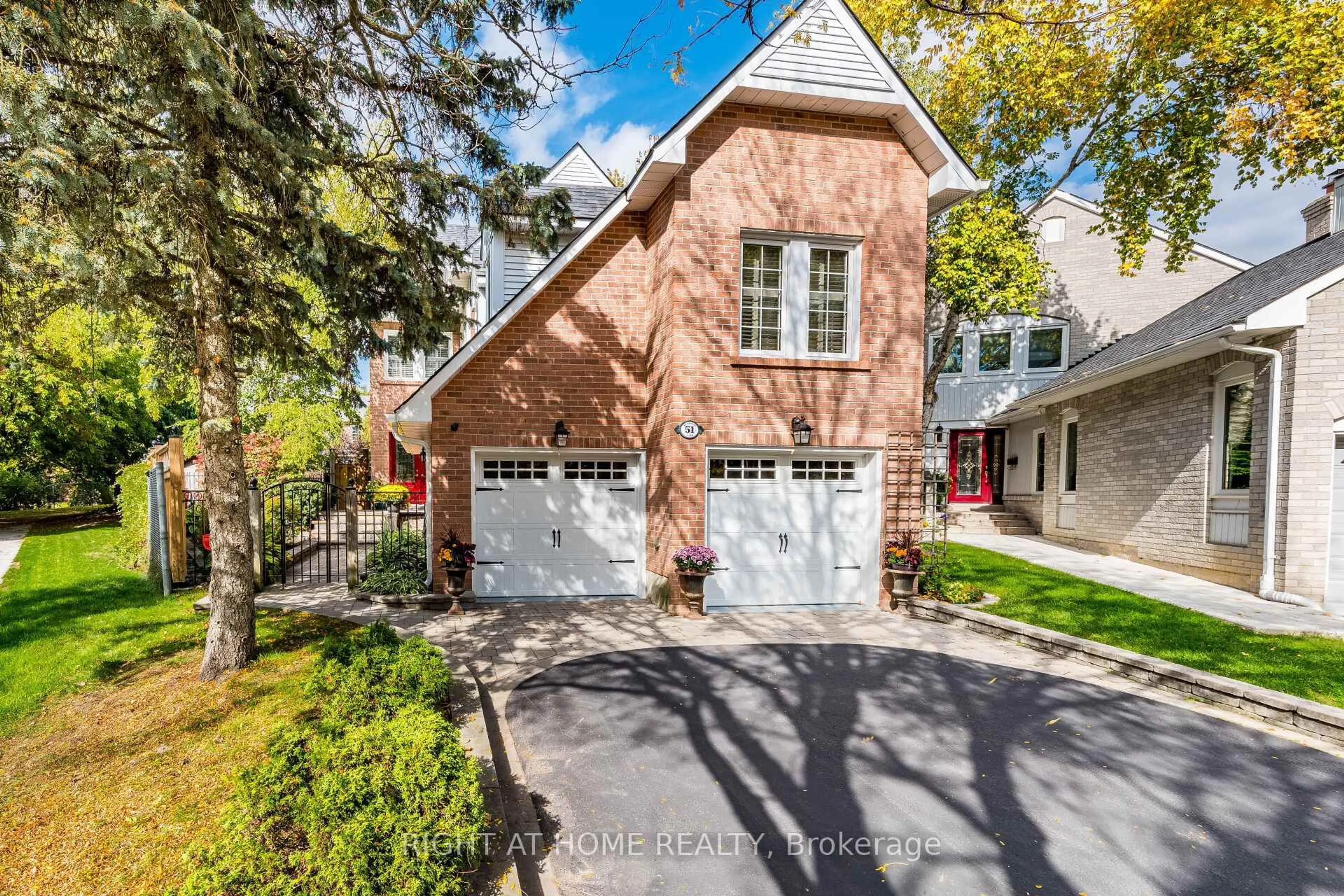 Home with brick exterior material, street for 51 Redwood Lane, Markham Ontario L3R 3Z1