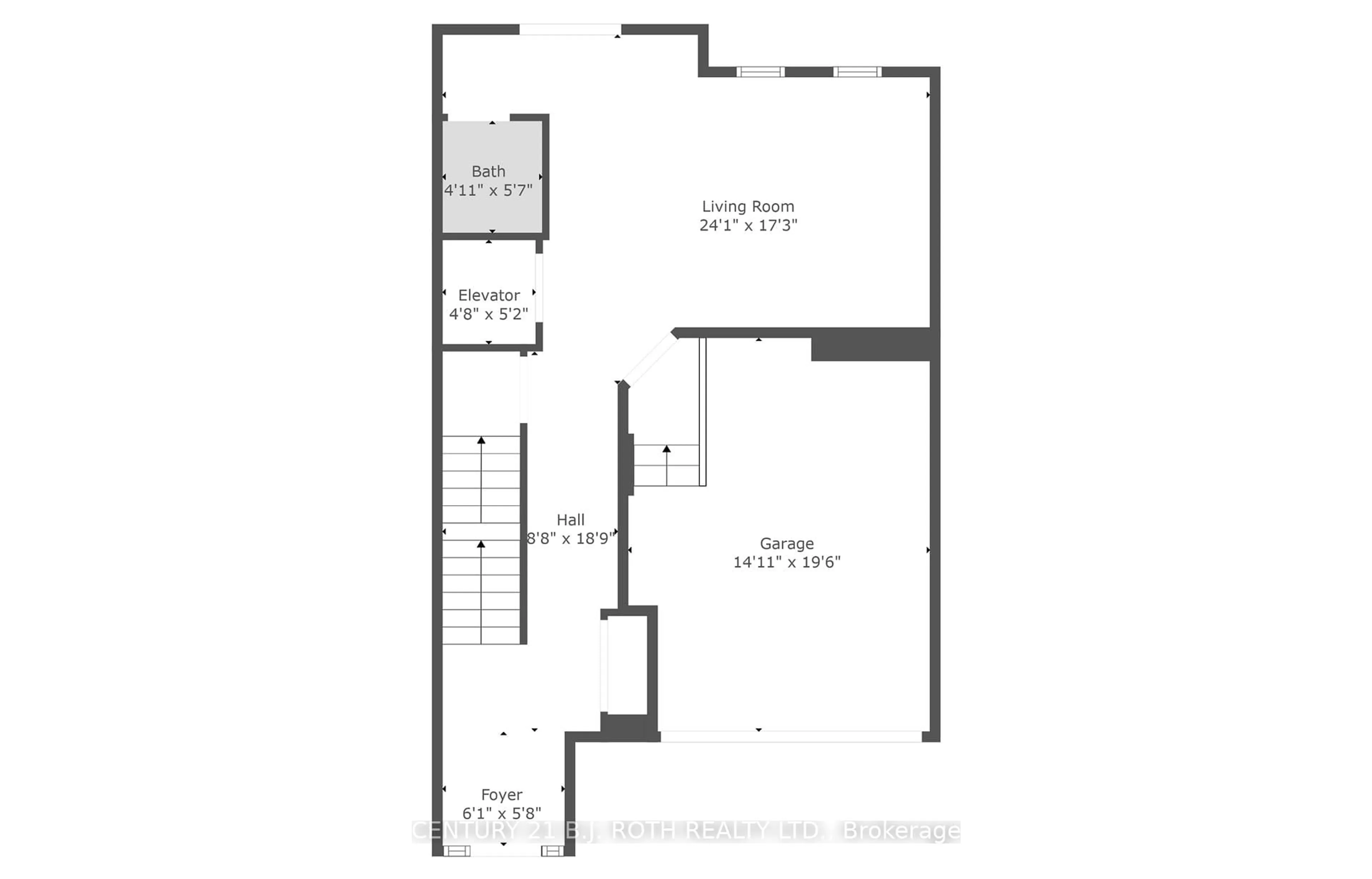 Floor plan for 260 Eagle St #23, Newmarket Ontario L3Y 1K1