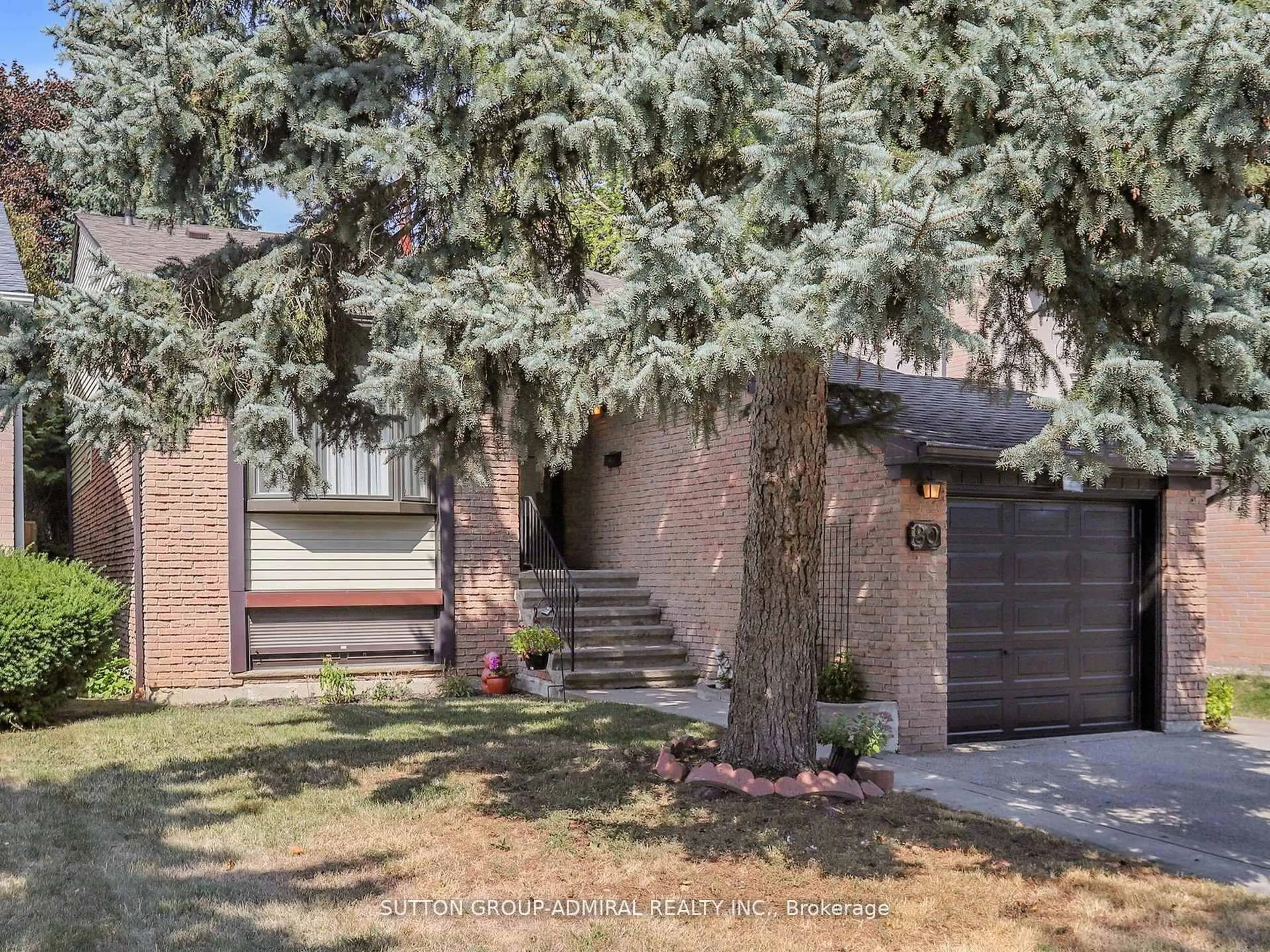 Home with brick exterior material, street for 80 Castle Rock Dr, Richmond Hill Ontario L4C 5K4