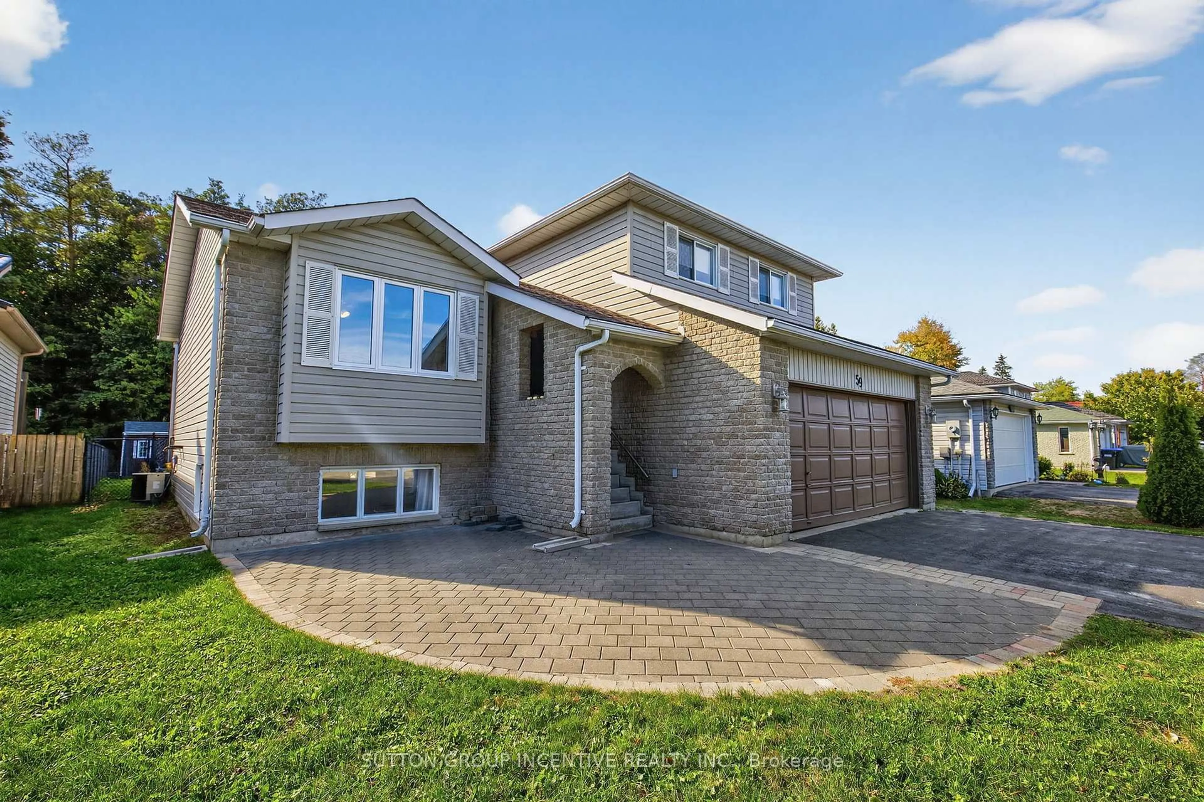 Home with brick exterior material, street for 59 Osborn St, Essa Ontario L0M 1B0