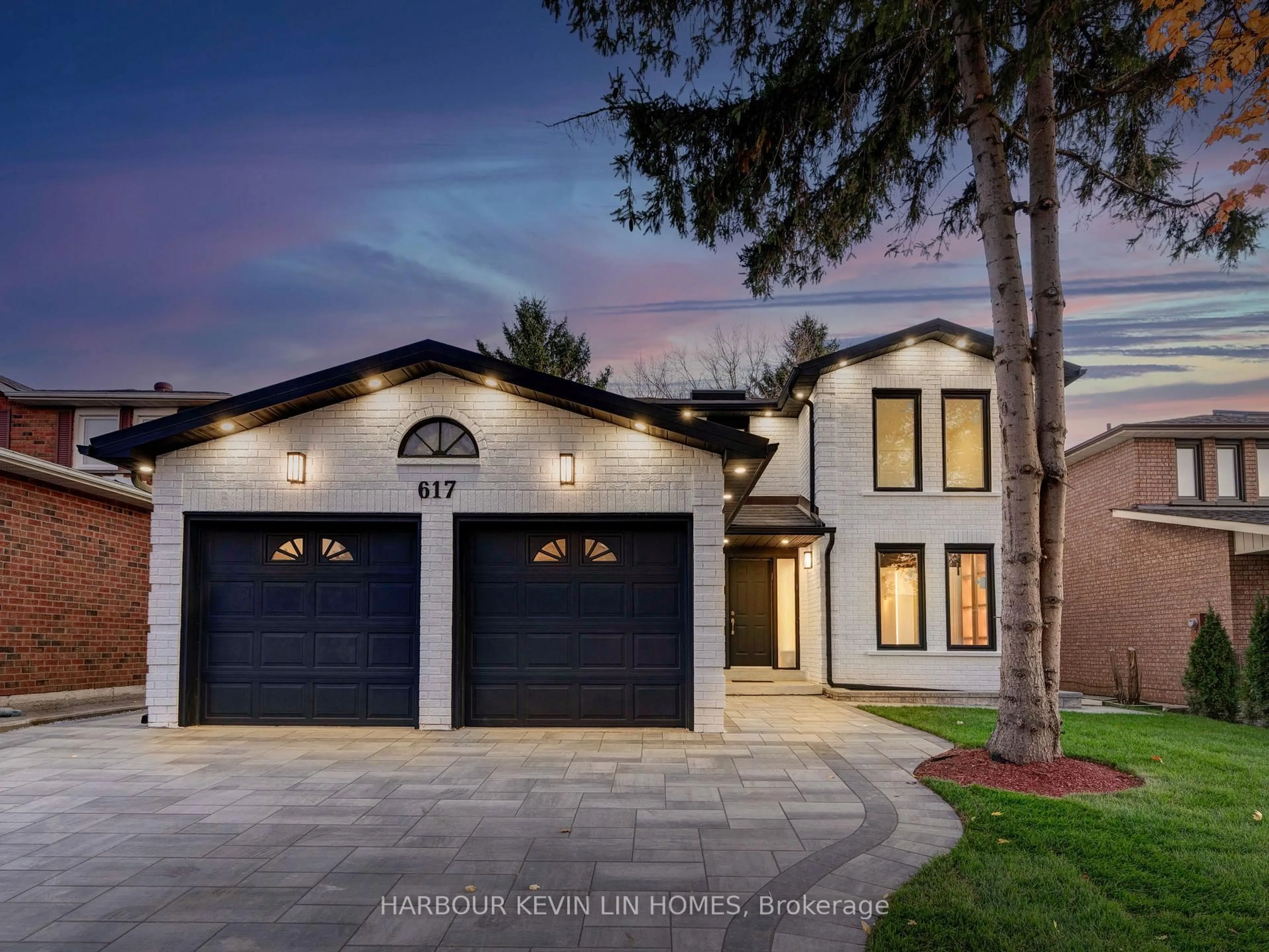 Home with brick exterior material, street for 617 Chancellor Dr, Vaughan Ontario L4L 4A9