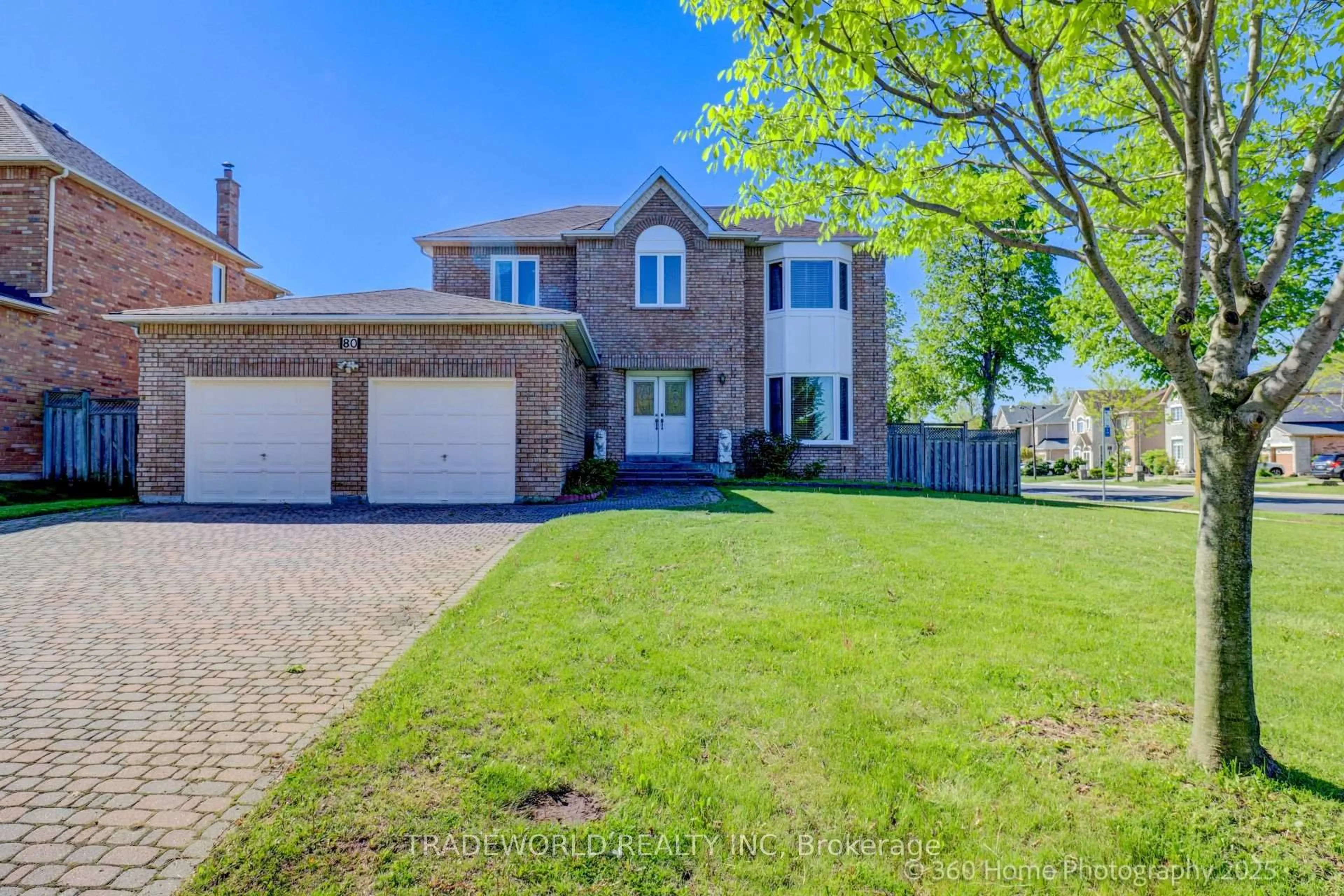 Home with brick exterior material, street for 80 Eyer Dr, Markham Ontario L6C 1S3