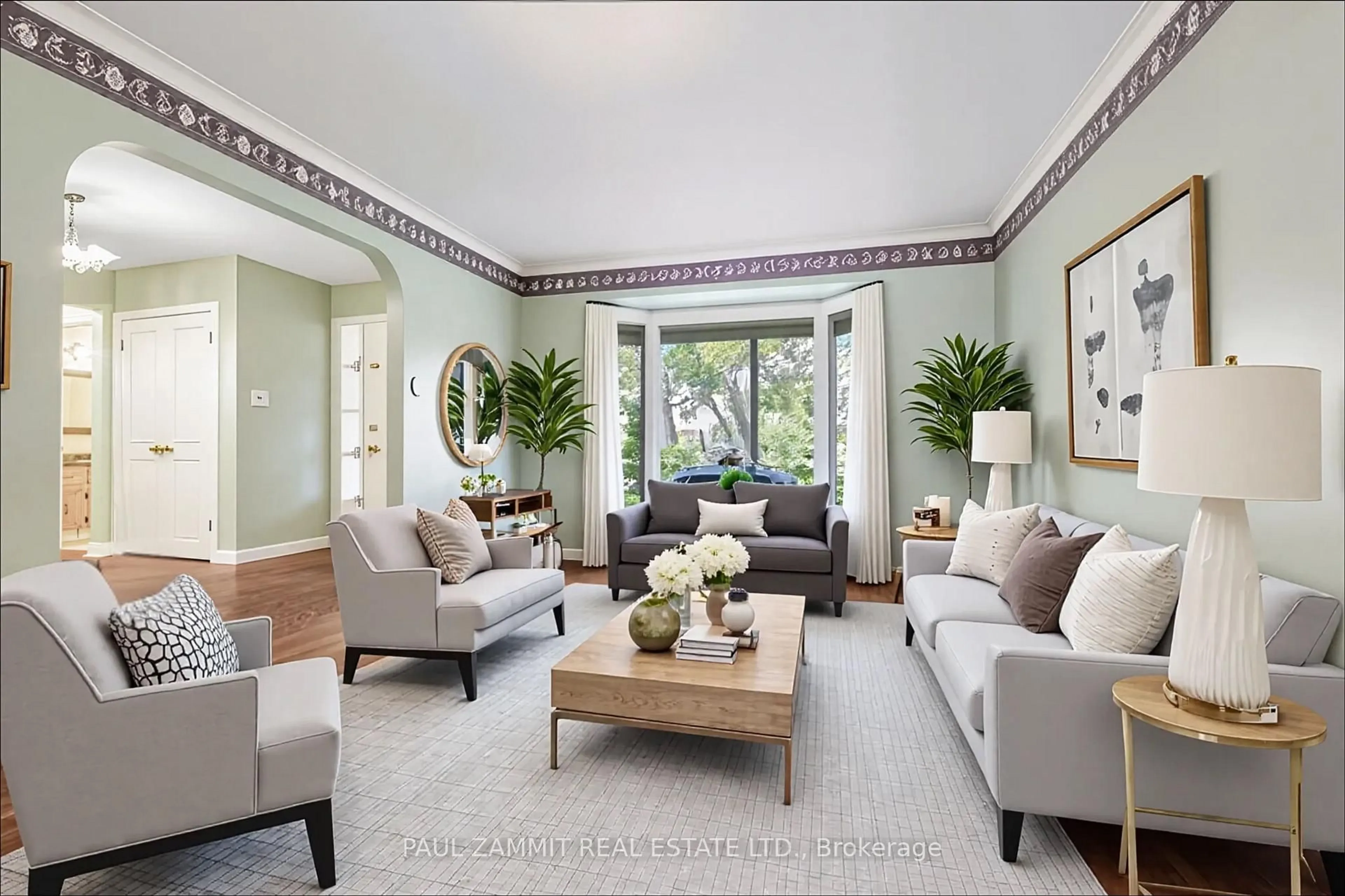 Living room with furniture, unknown for 3 Framingham Dr, Markham Ontario L3T 4H2