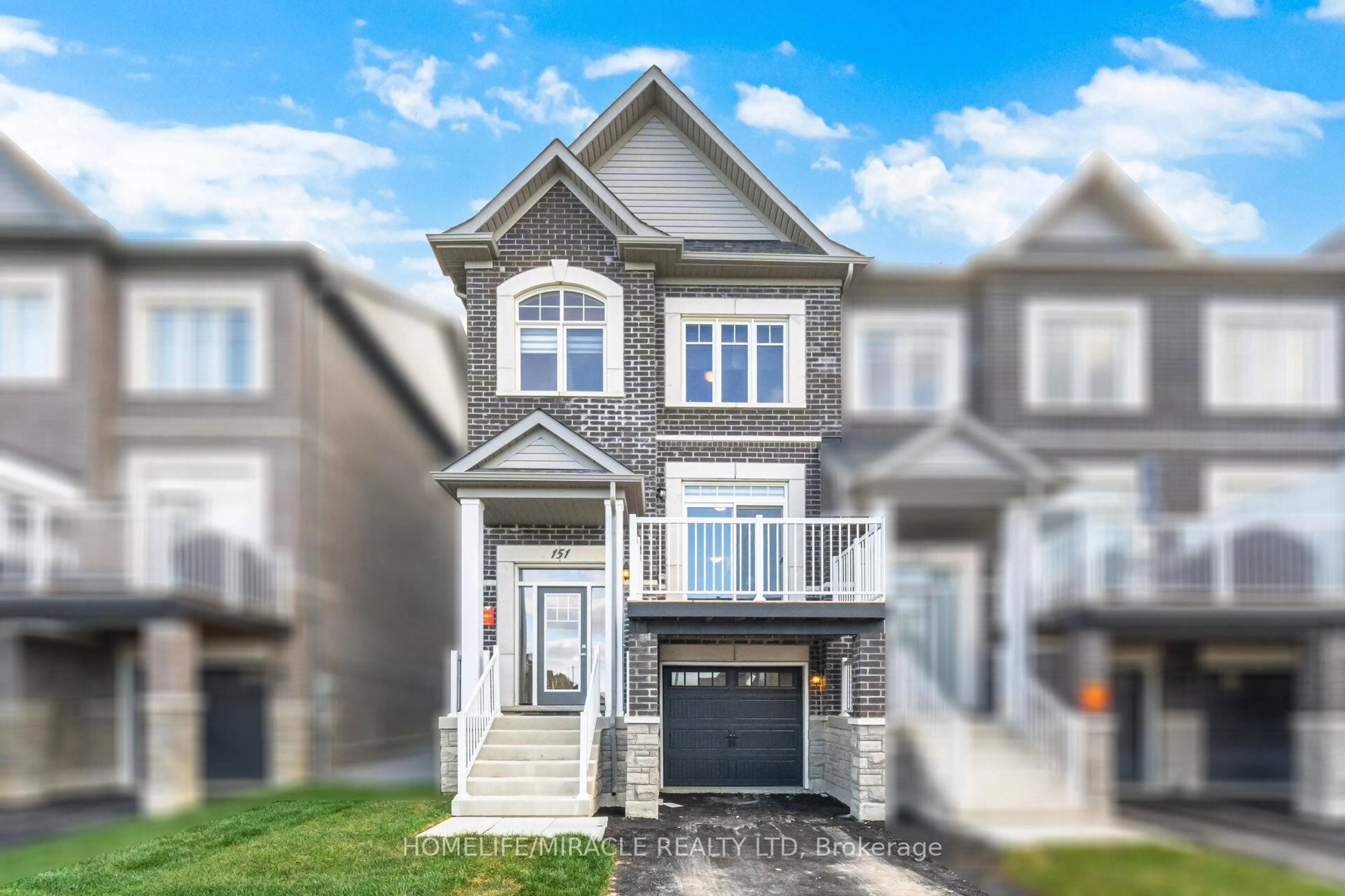 Home with vinyl exterior material, street for 151 Seguin St #Blk B-1, Richmond Hill Ontario L4E 2Y9