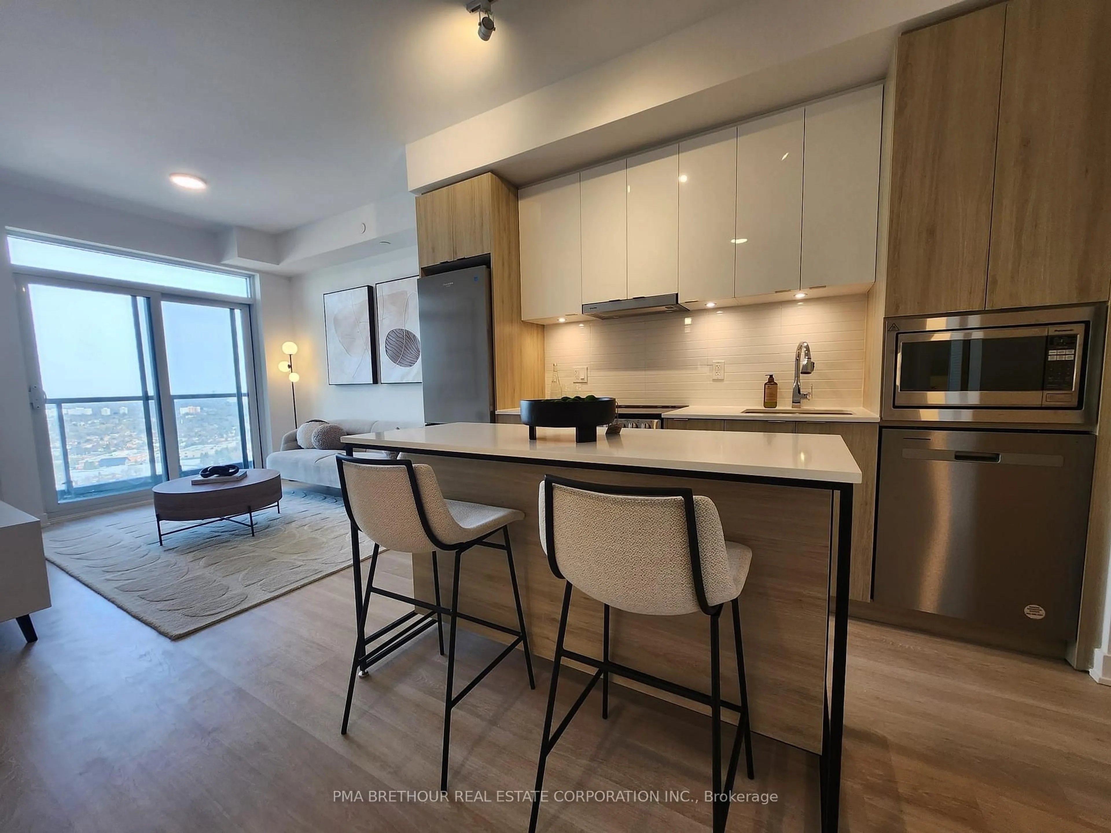 Open concept kitchen, unknown for 50 Upper Mall Way #B-2909, Vaughan Ontario L4J 0L8