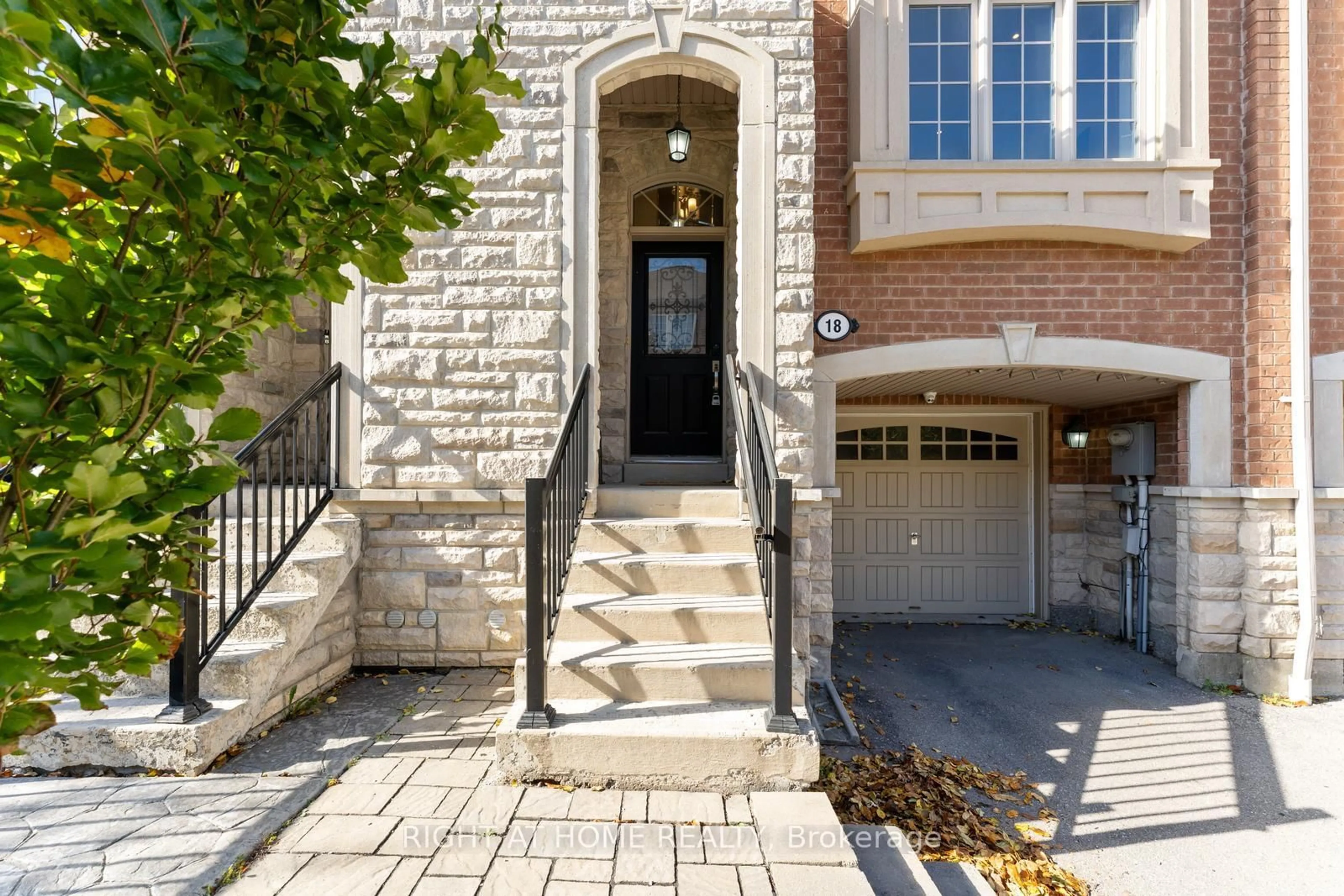 Home with brick exterior material, street for 18 Isaac Devins Ave, Vaughan Ontario L4L 0A4