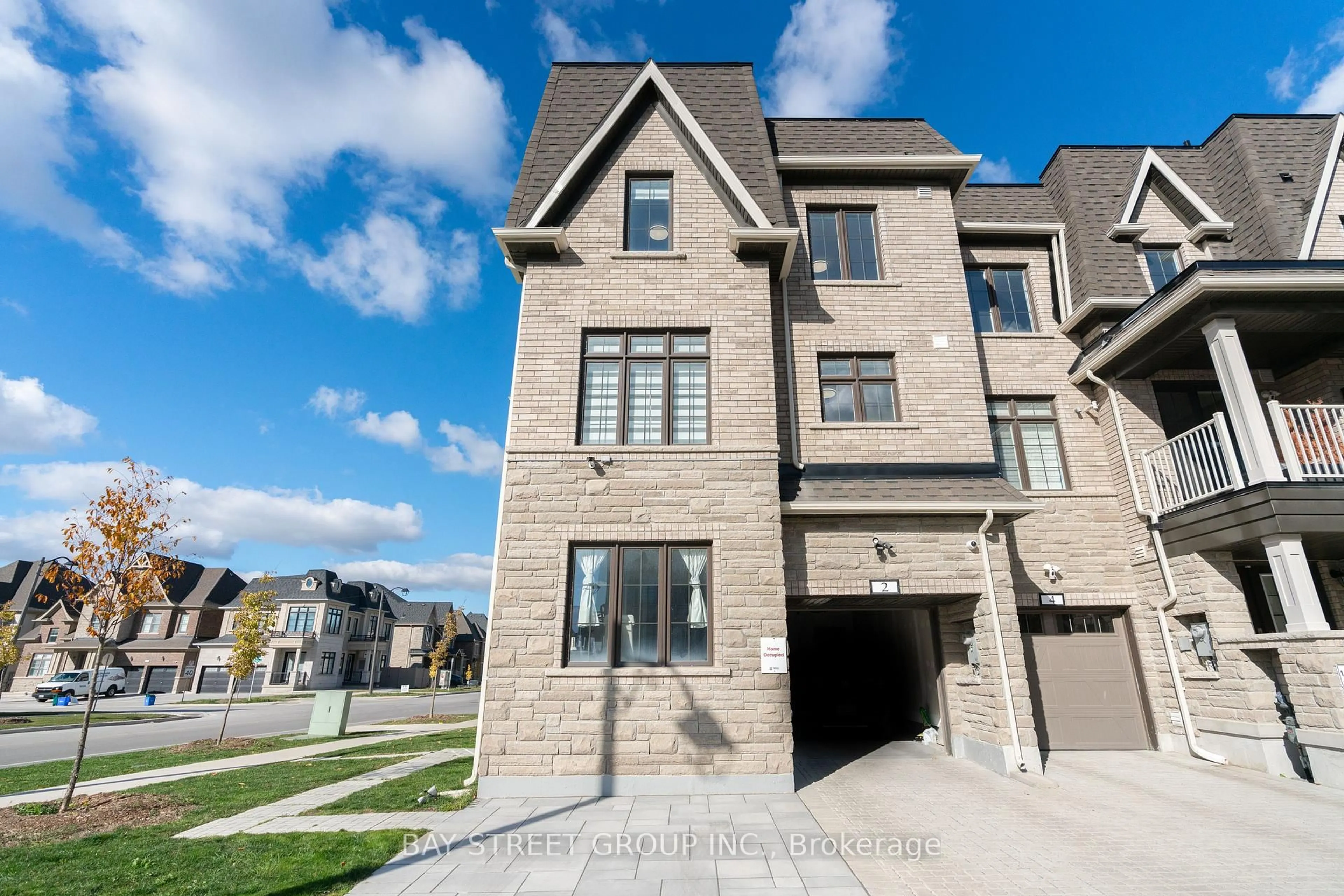 Home with brick exterior material, street for 2 William Shearn Cres, Markham Ontario L6C 3J3