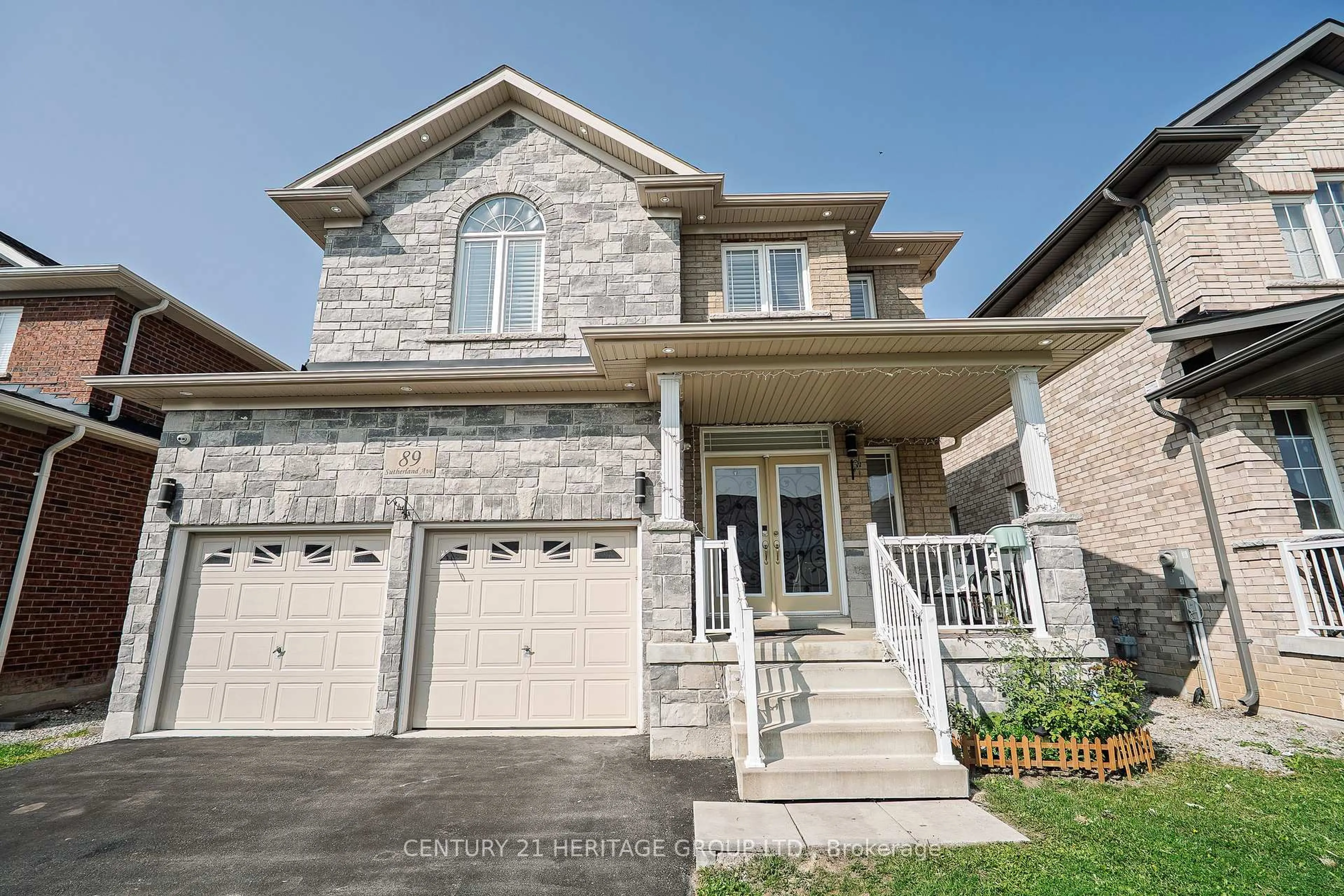 Home with brick exterior material, street for 89 Sutherland Ave, Bradford West Gwillimbury Ontario L3Z 4H4