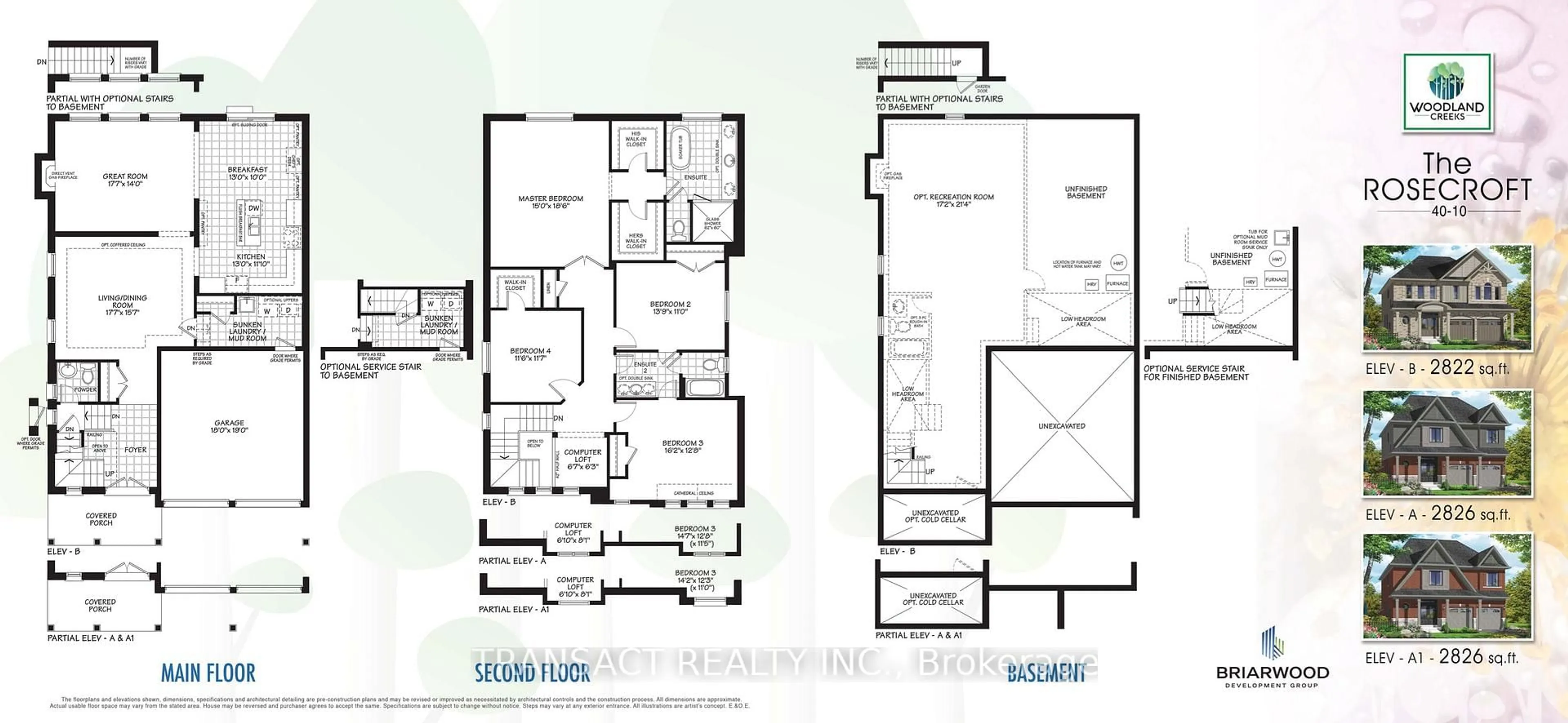 Floor plan for 20 Baycroft Blvd, Essa Ontario L0M 1B5