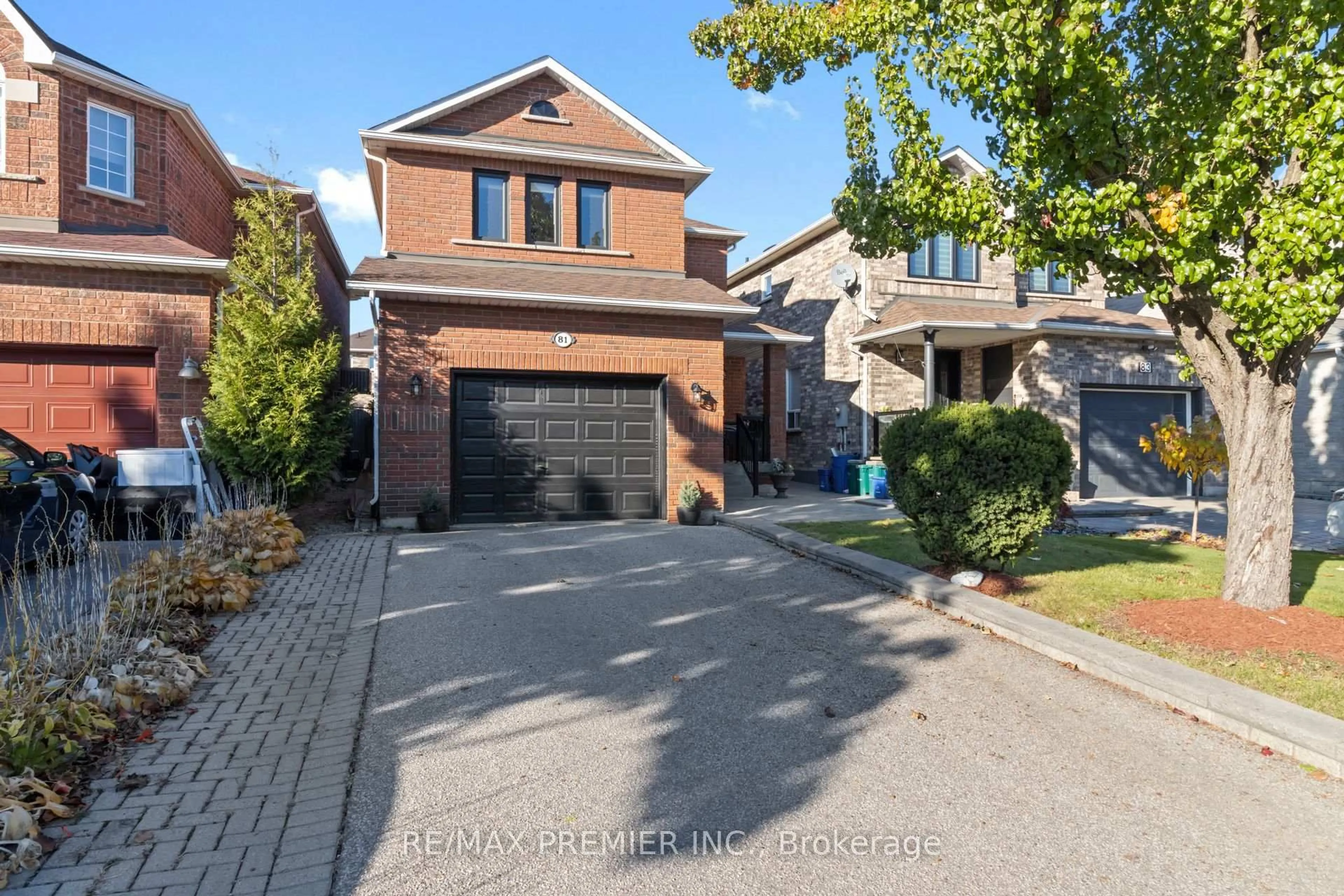 Home with brick exterior material, street for 81 Purcell Cres, Vaughan Ontario L6A 3C6
