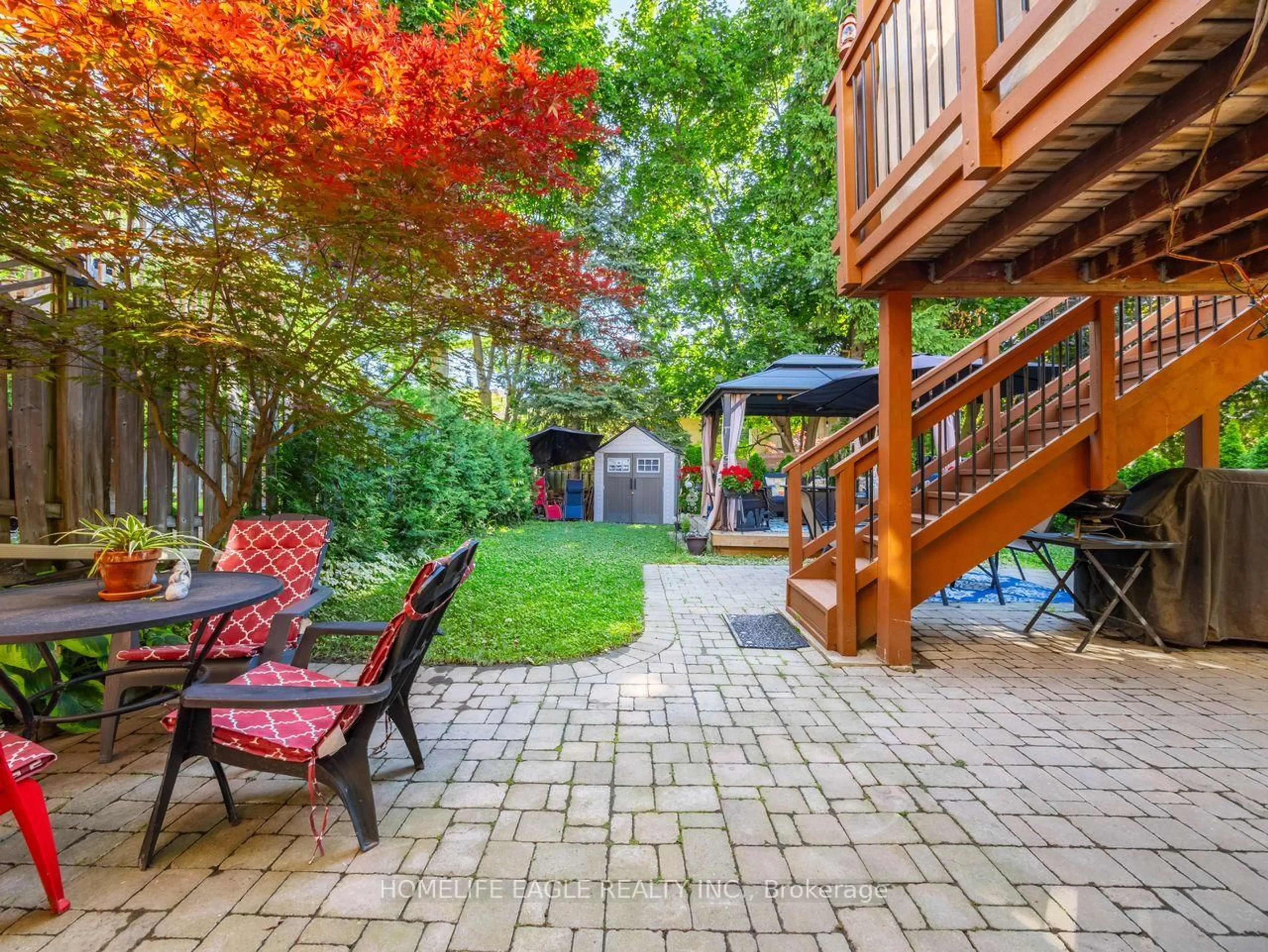 Patio, street for 30 Moffat Cres, Aurora Ontario L4G 4Z8