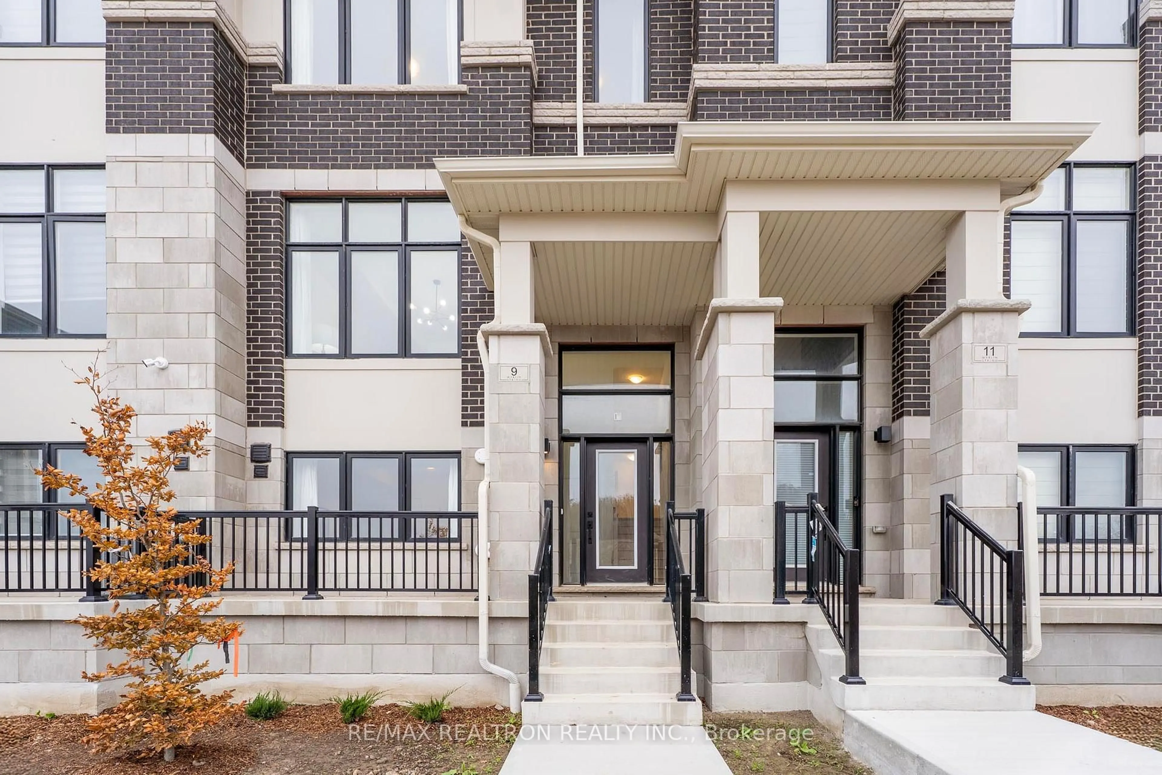 Home with brick exterior material, street for 9 Onigam Lane, Richmond Hill Ontario L4S 0P9