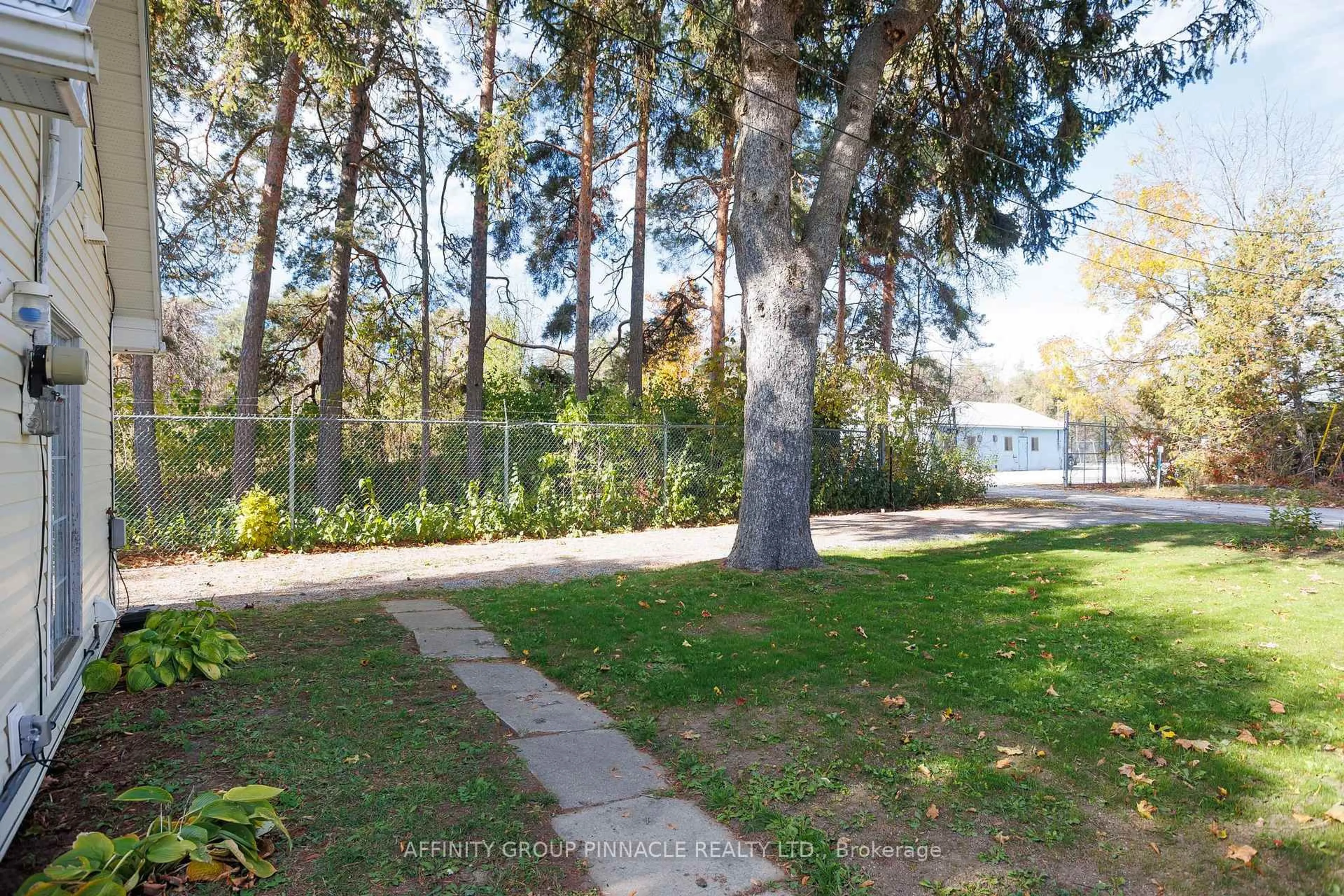 Patio, forest/trees view for 187 King St, Brock Ontario L0K 1A0