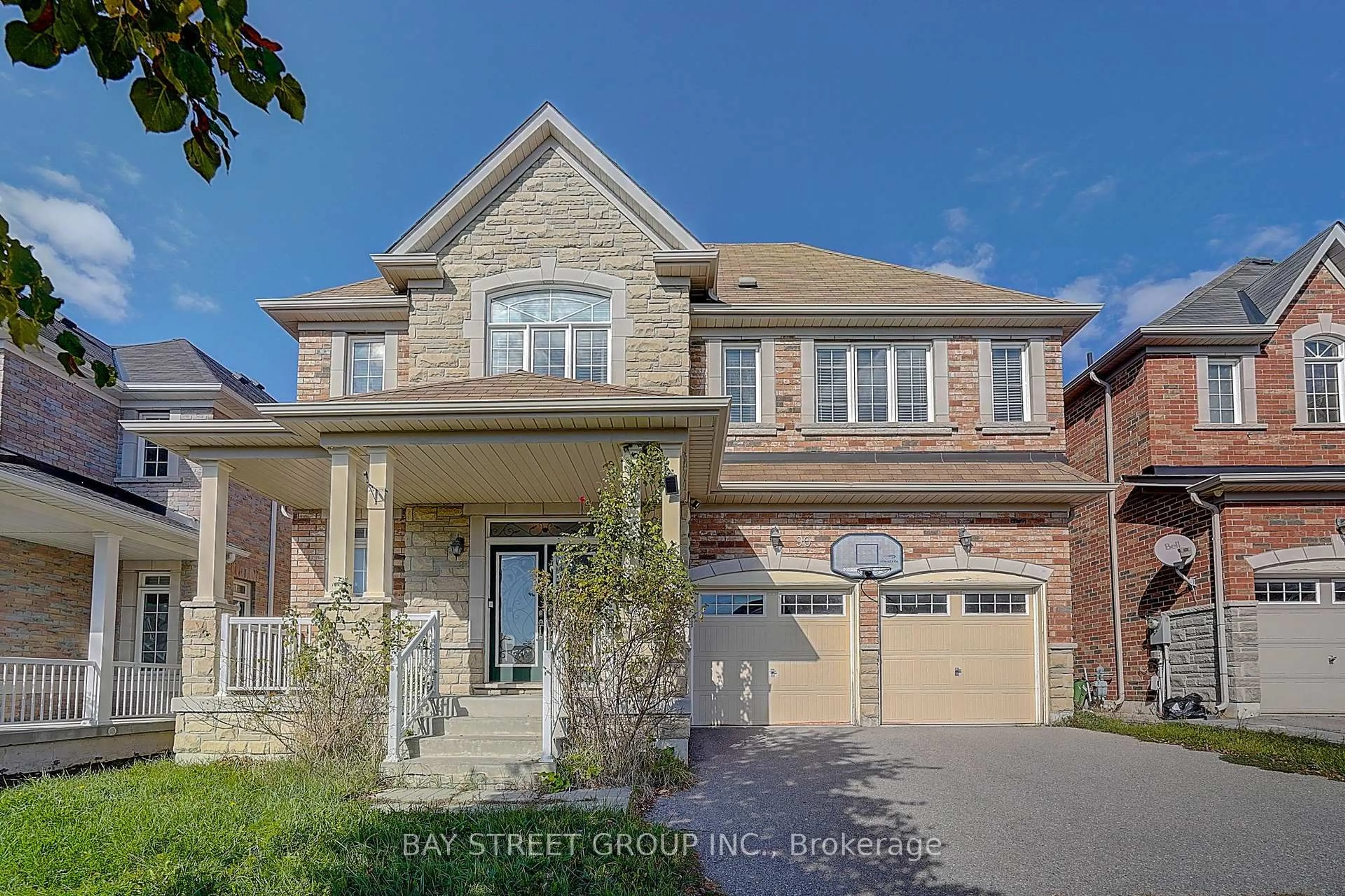Home with brick exterior material, street for 90 Gable Ave, Markham Ontario L6C 2W6