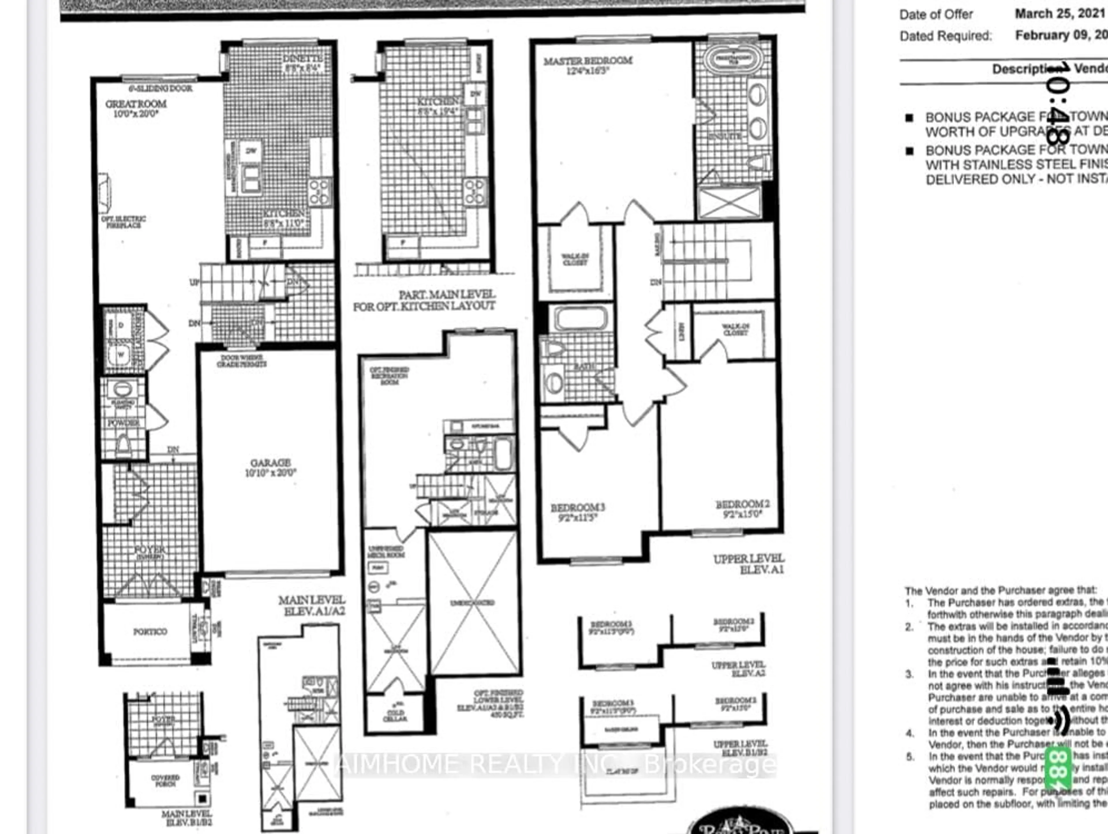 Floor plan for 168 Tempel St, Richmond Hill Ontario L4E 1J2