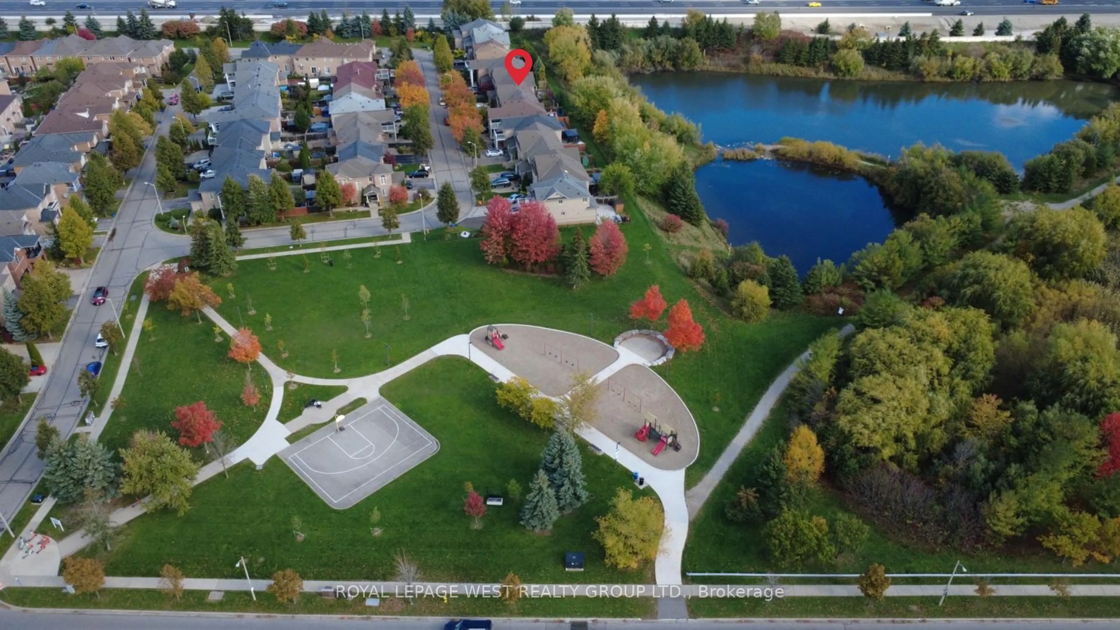 A pic from outside/outdoor area/front of a property/back of a property/a pic from drone, unknown for 272 Wildberry Cres, Vaughan Ontario L4H 2H7