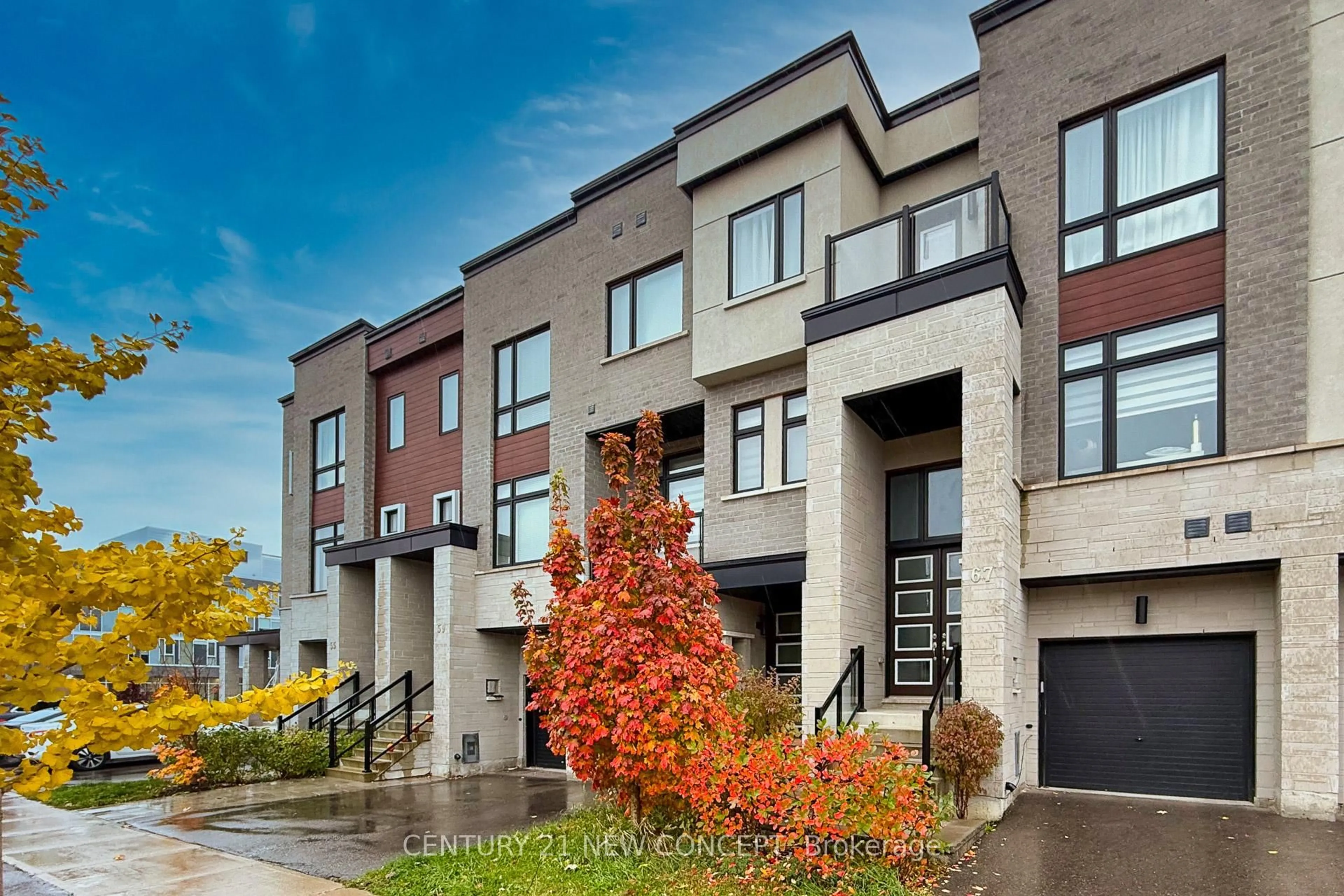 Home with brick exterior material, street for 67 Lebovic Campus Dr, Vaughan Ontario L6A 5A4