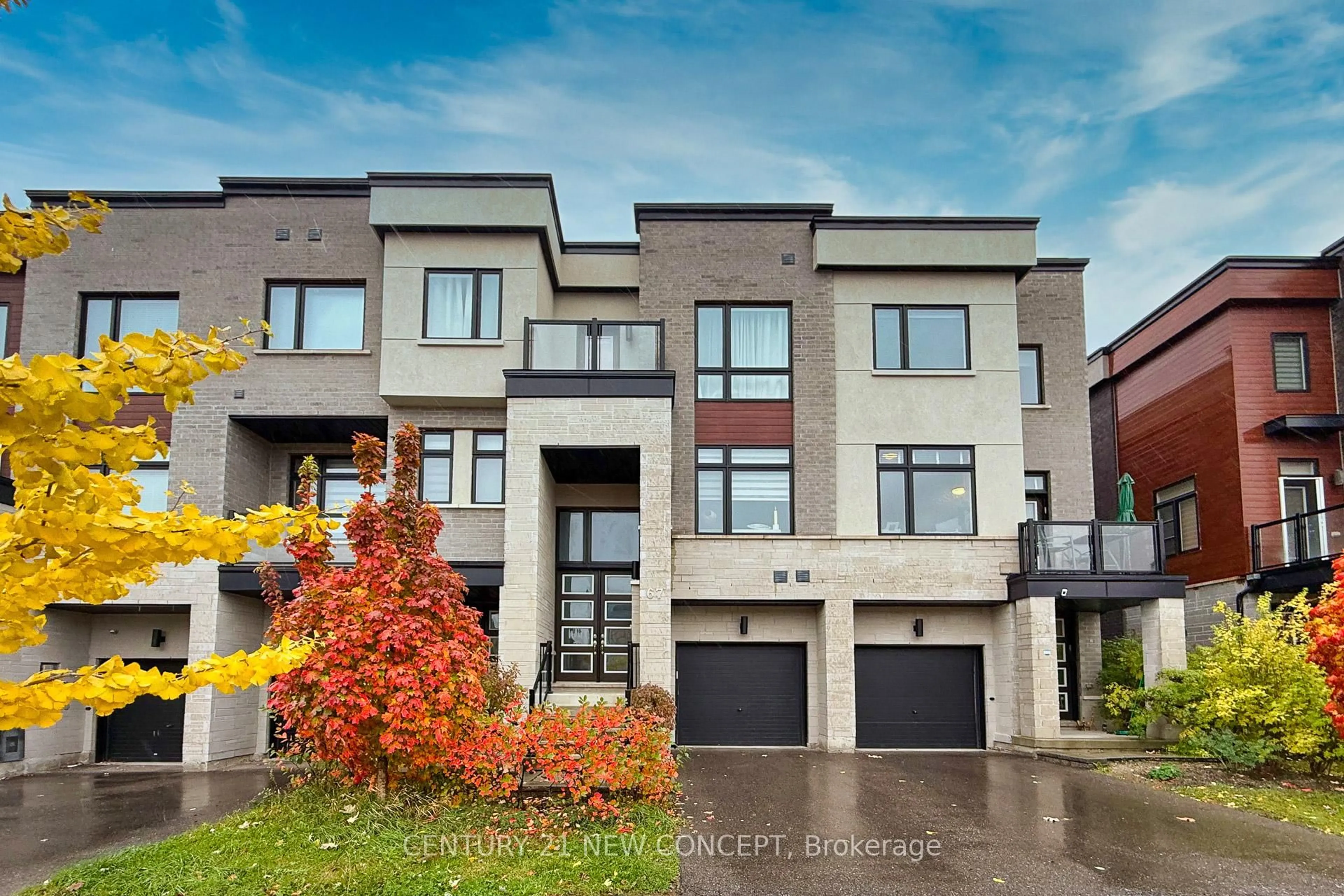 Home with brick exterior material, street for 67 Lebovic Campus Dr, Vaughan Ontario L6A 5A4