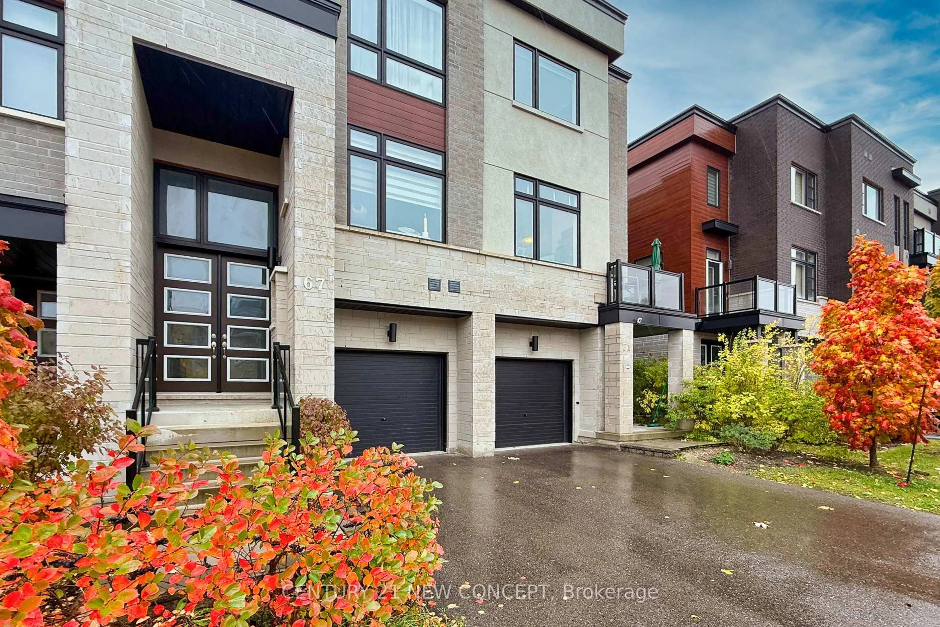 Home with brick exterior material, street for 67 Lebovic Campus Dr, Vaughan Ontario L6A 5A4