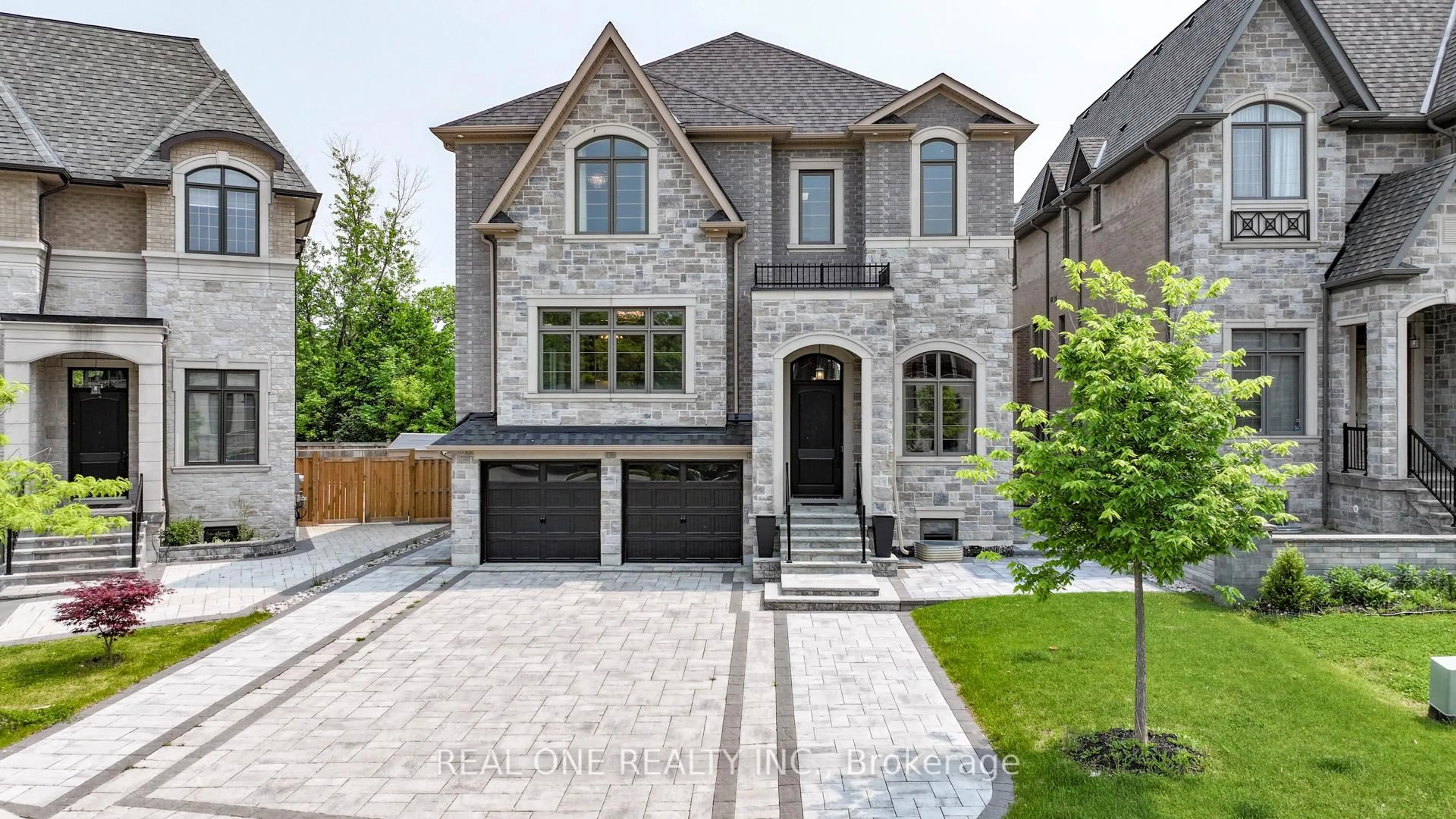 Home with brick exterior material, street for 91 Fitzgerald Ave, Markham Ontario L3R 1R5