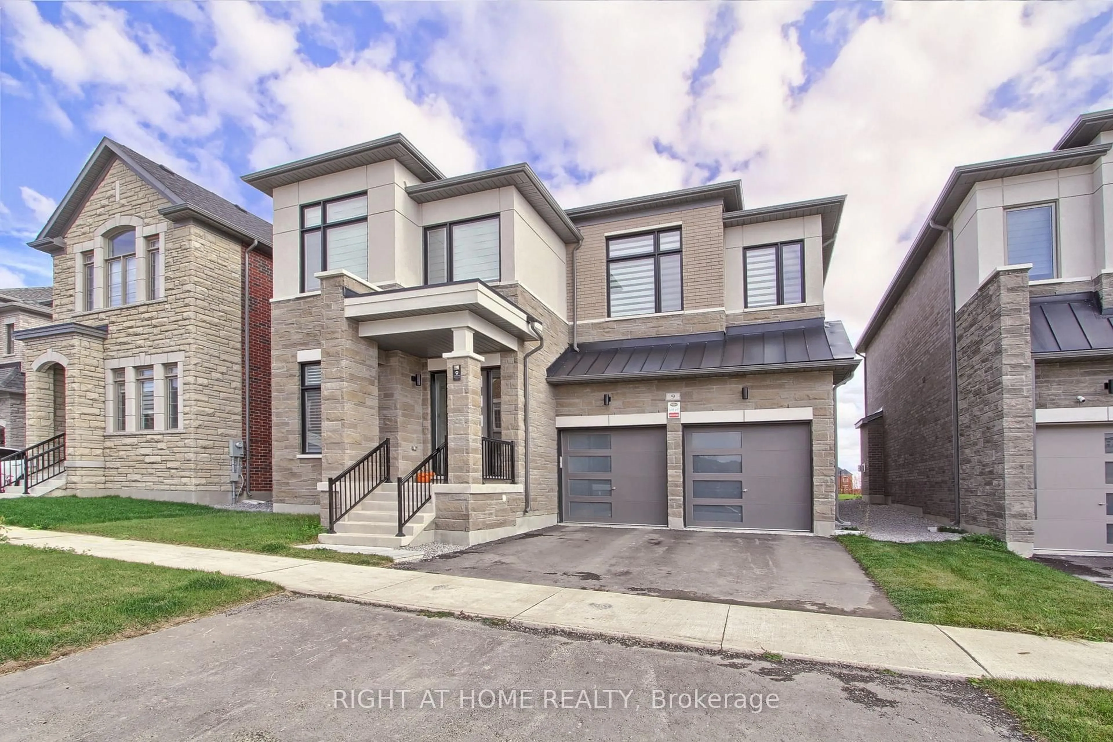 Home with brick exterior material, street for 9 Backhouse Dr, Richmond Hill Ontario L4E 1M8