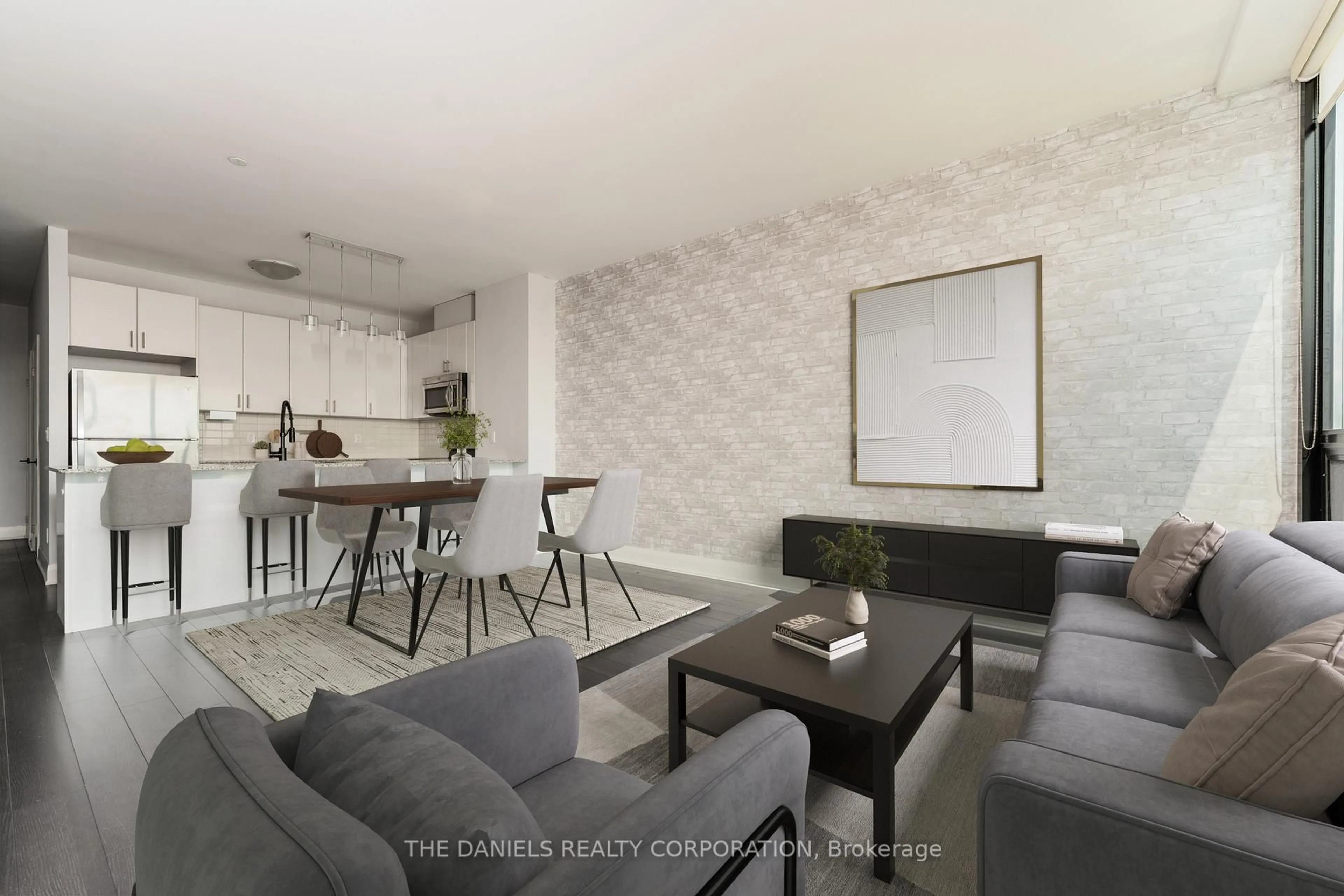 Living room with furniture, unknown for 2900 Highway 7 #502, Vaughan Ontario L4K 0G3