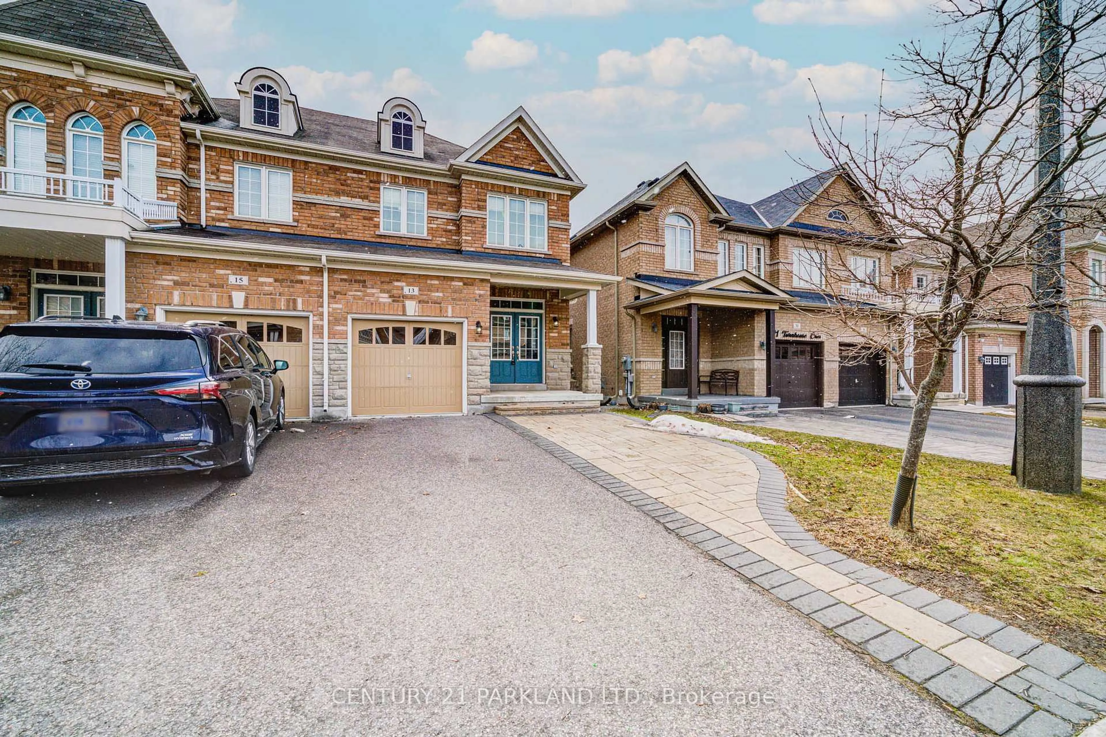 Home with brick exterior material, street for 13 Turnhouse Cres, Markham Ontario L6B 0S5