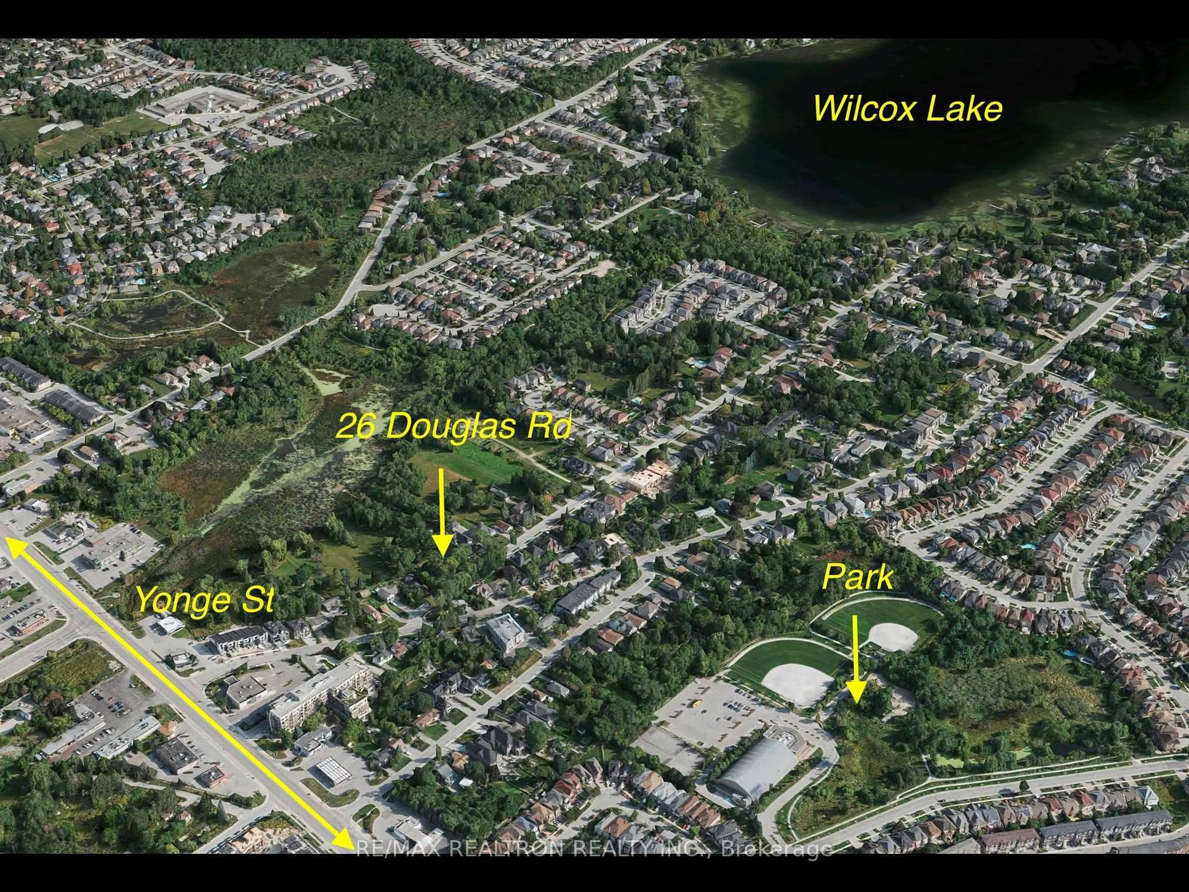 Picture of a map for 26 Douglas Rd, Richmond Hill Ontario L4E 3G9