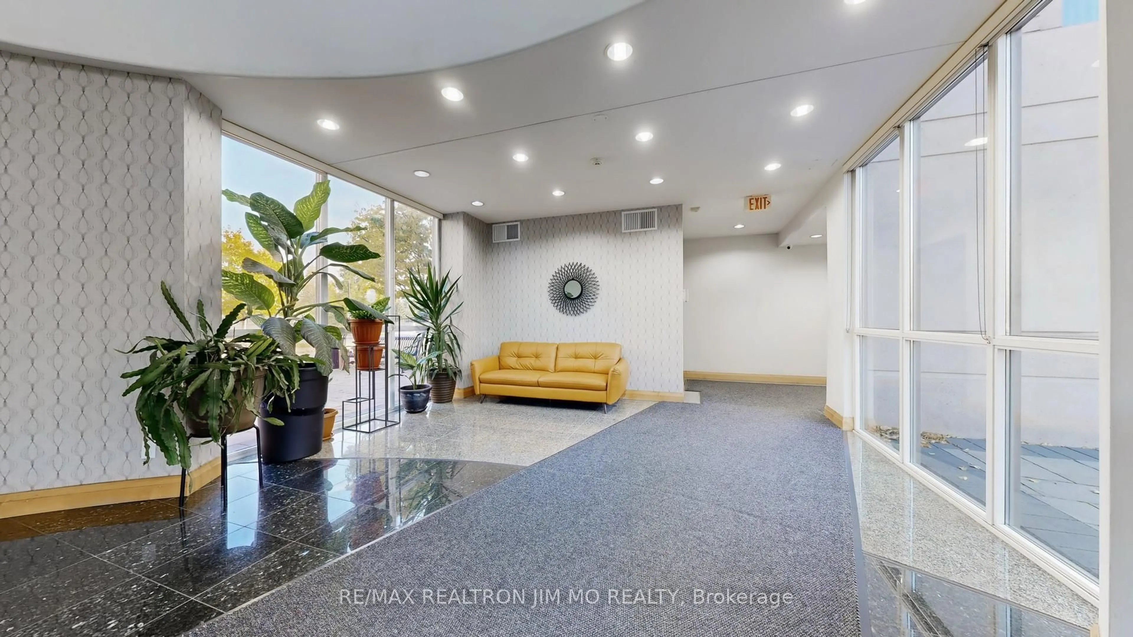 Lobby for 7373 Kennedy Rd #608, Markham Ontario L3R 1H6
