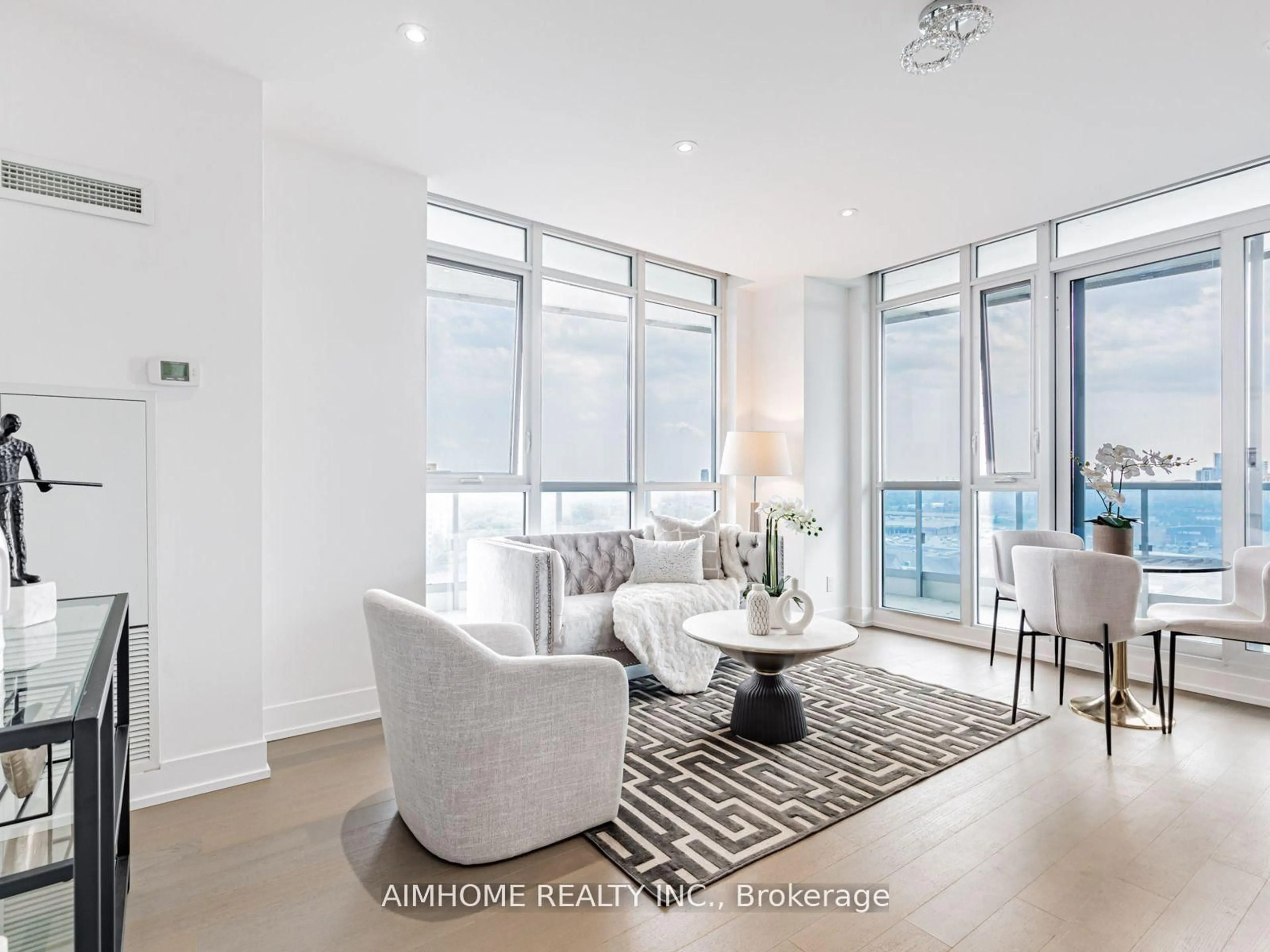 Living room with furniture, unknown for 9471 Yonge St #1202, Richmond Hill Ontario L4C 1V4