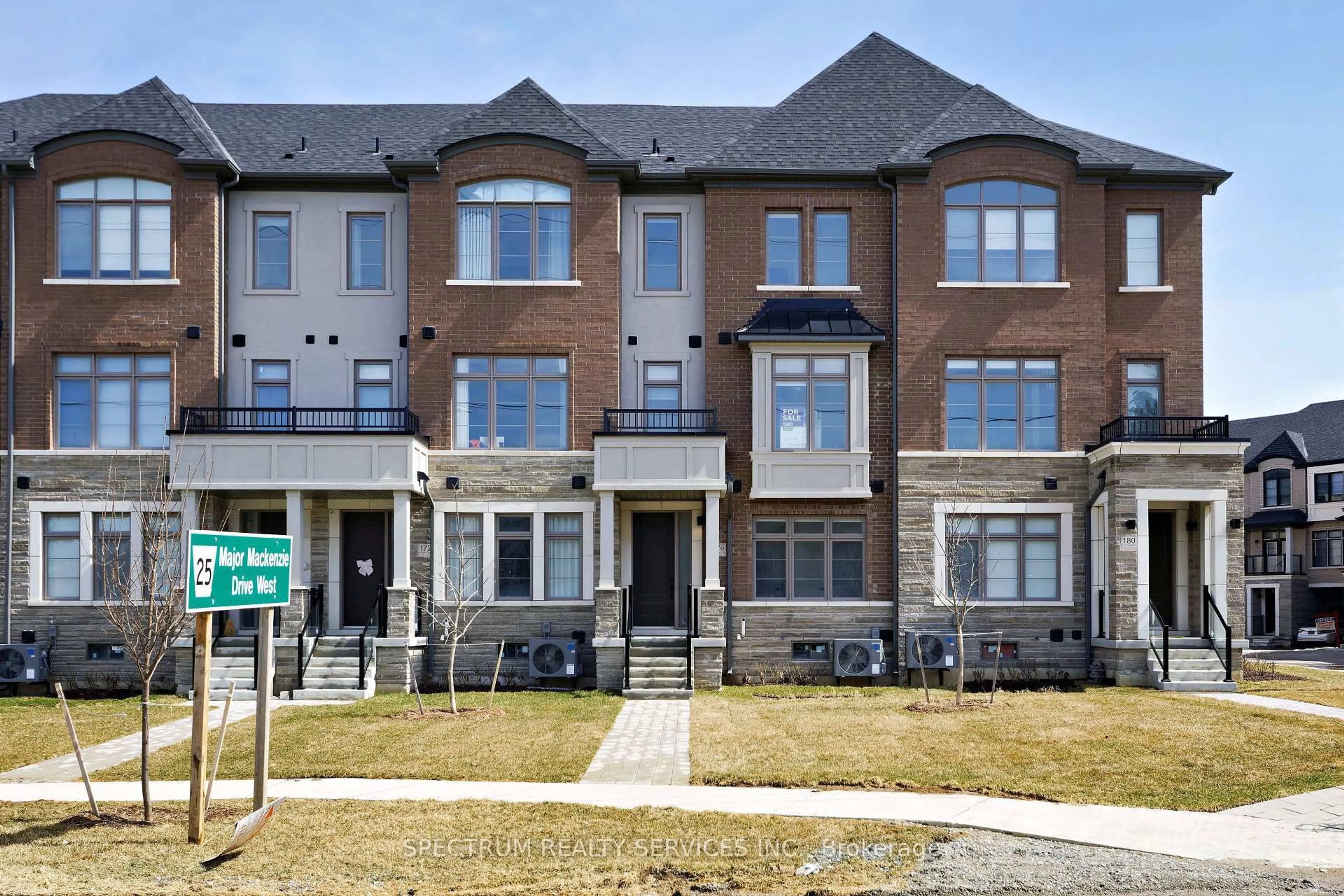 Home with brick exterior material, street for BLK 7-04 -176 De La Roche Dr, Vaughan Ontario L4H 5G4